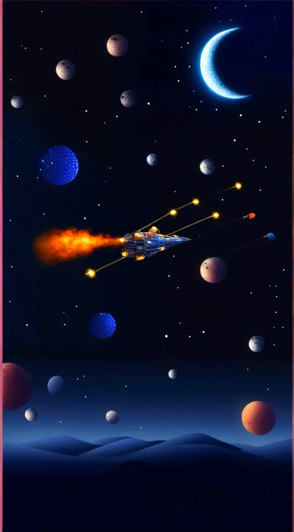 ai character: red  background