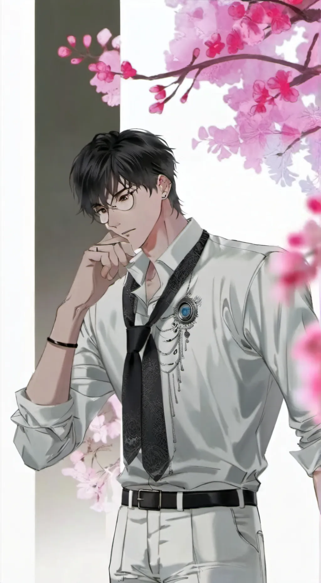 ai character: sasaki🗣️‼️ background