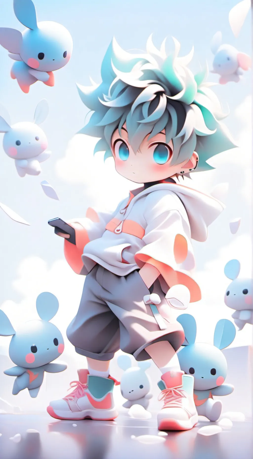 ai character: ••|•°[deku]°•|•• background