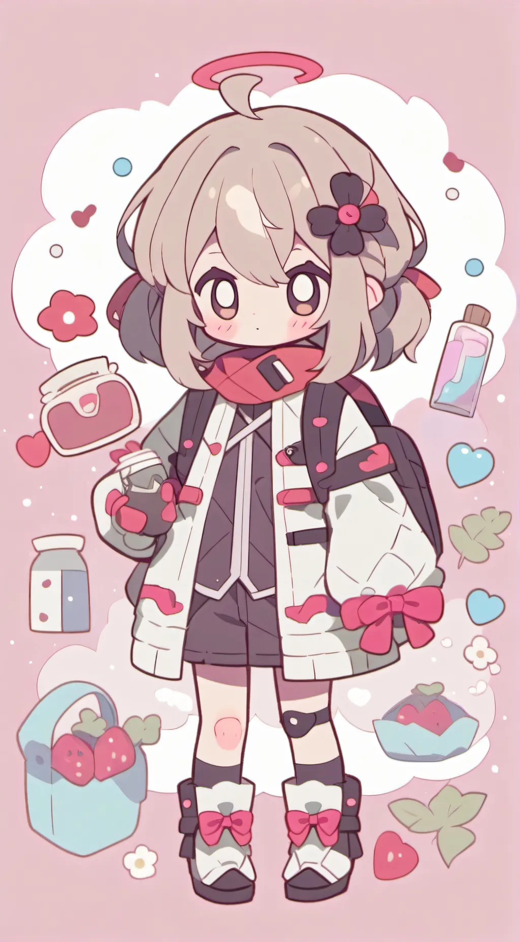 ai character: dog man movie background