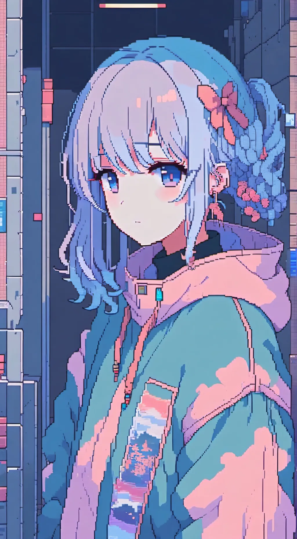 ai character: mha depressed background