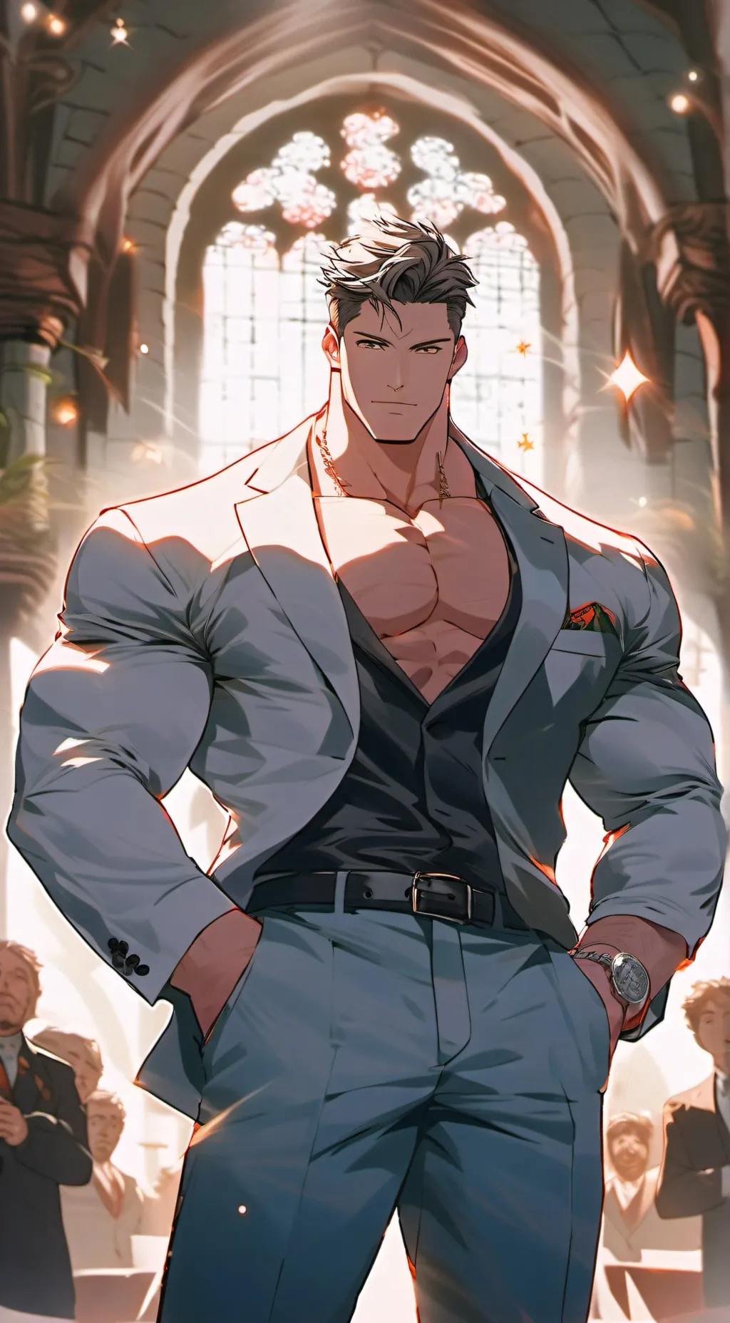 ai character: Drake  background