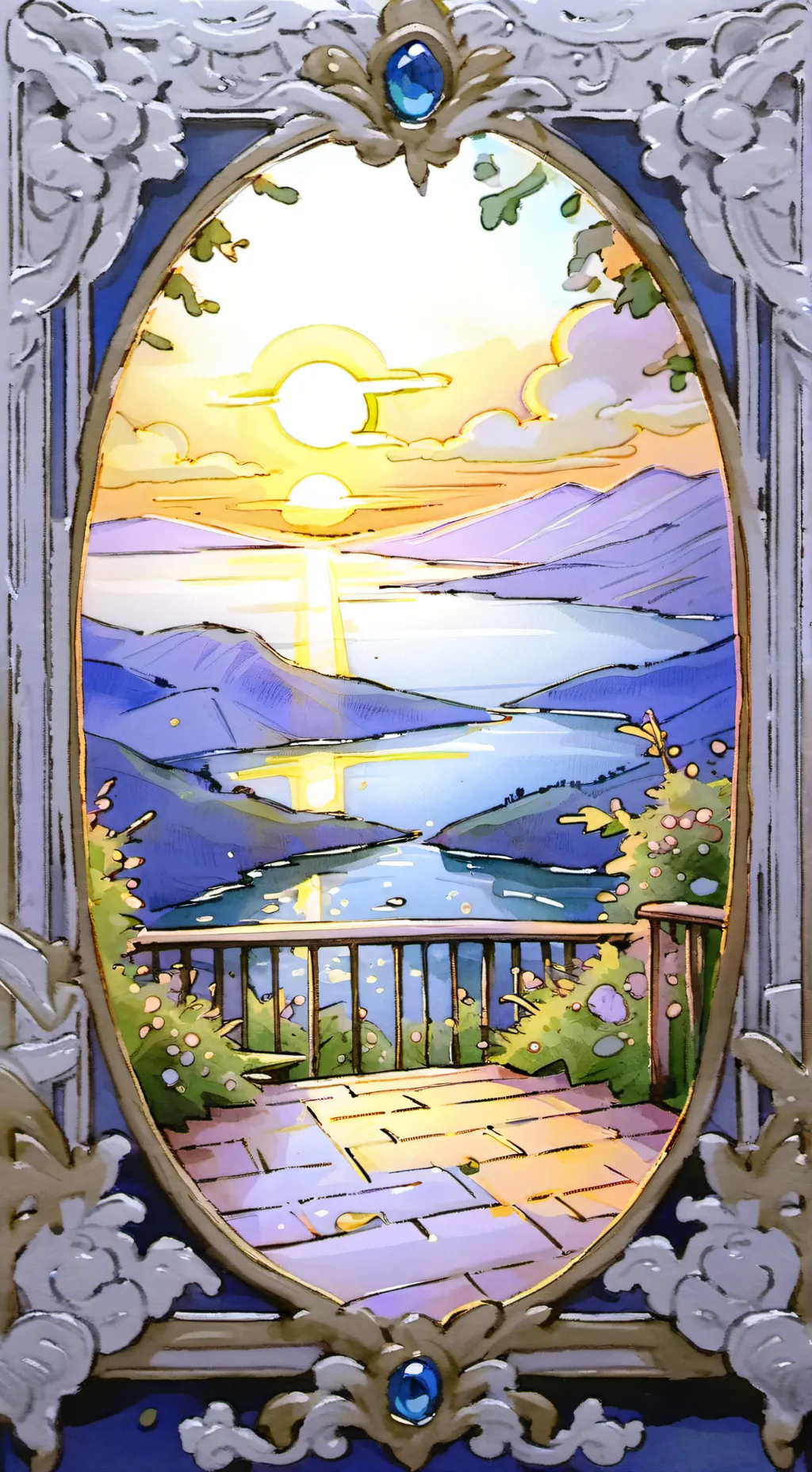 ai character: Frilled Jellyfish? background