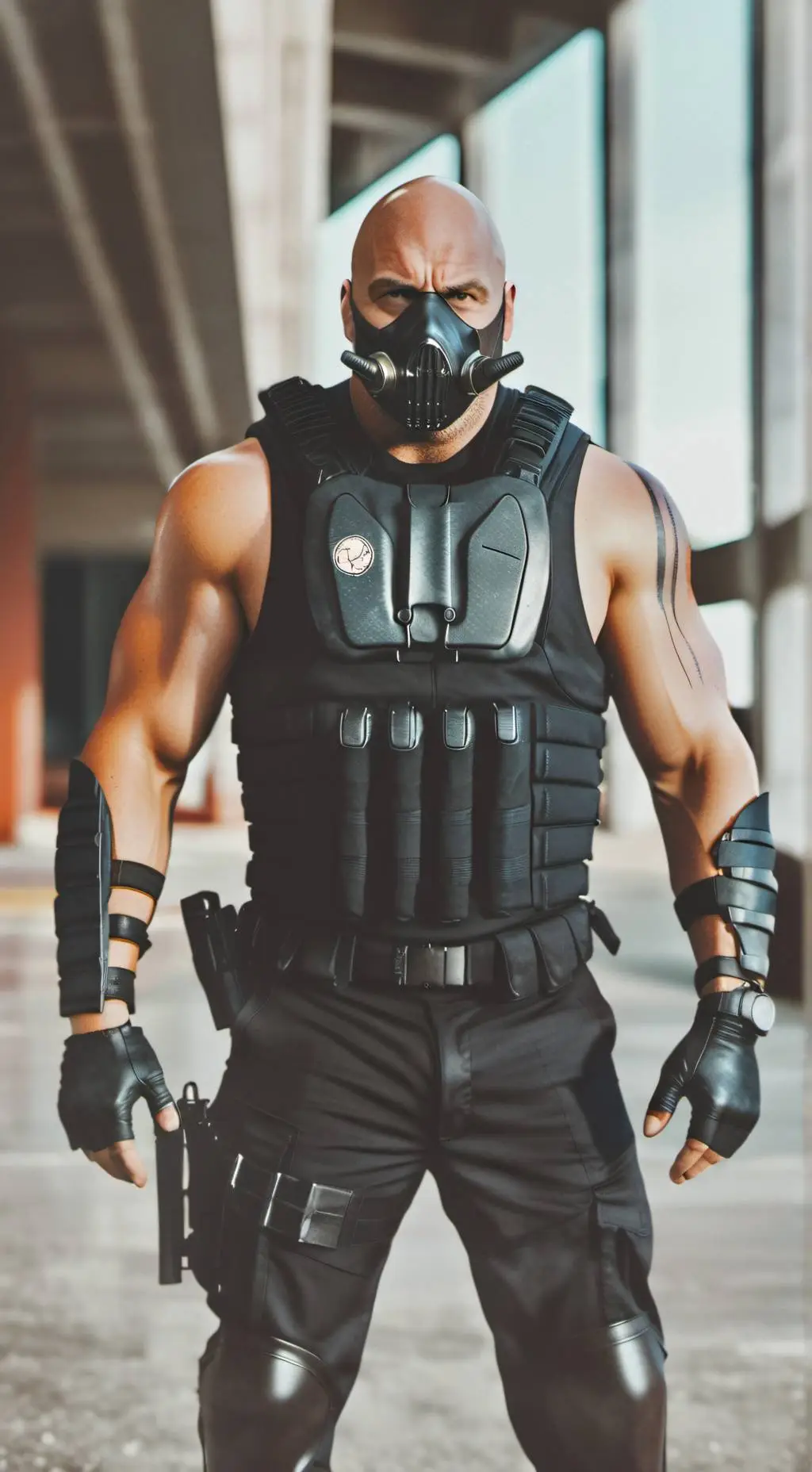 ai character: Bane background