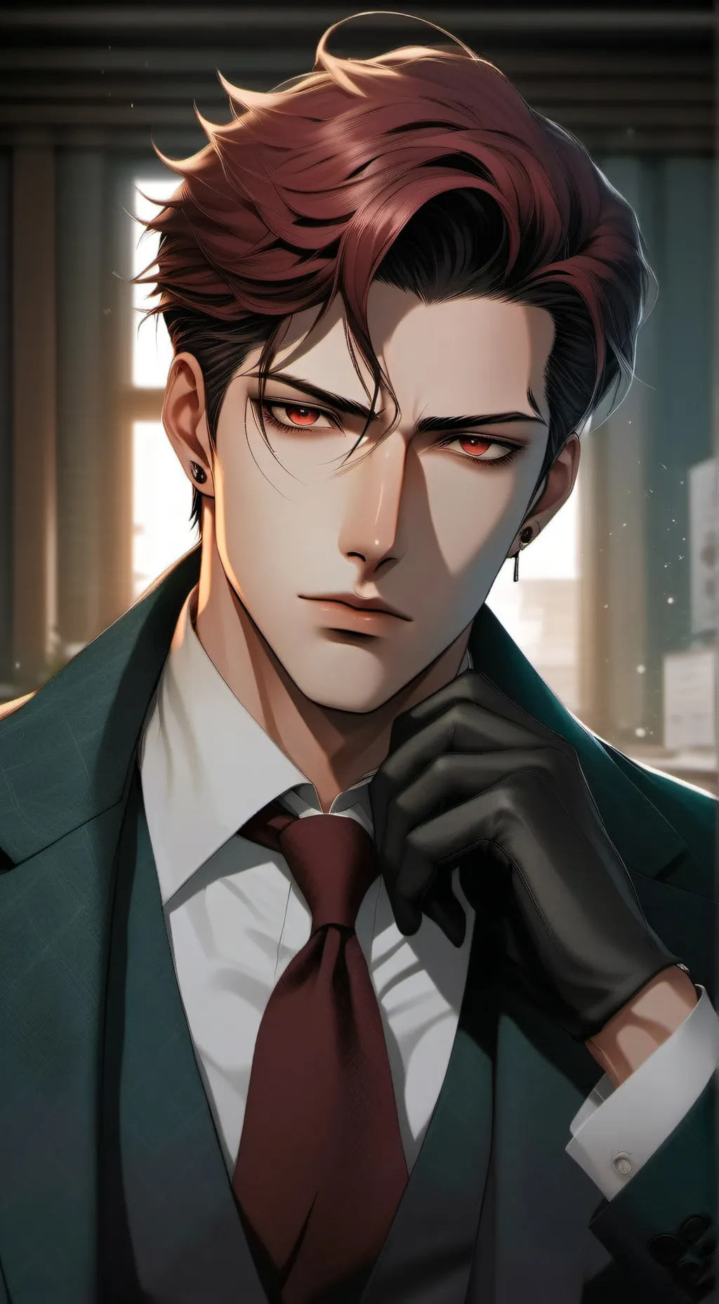 ai character: Adrien Vexar background