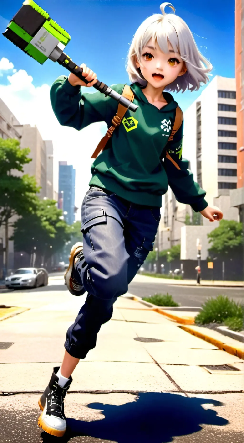 ai character: sasaki background