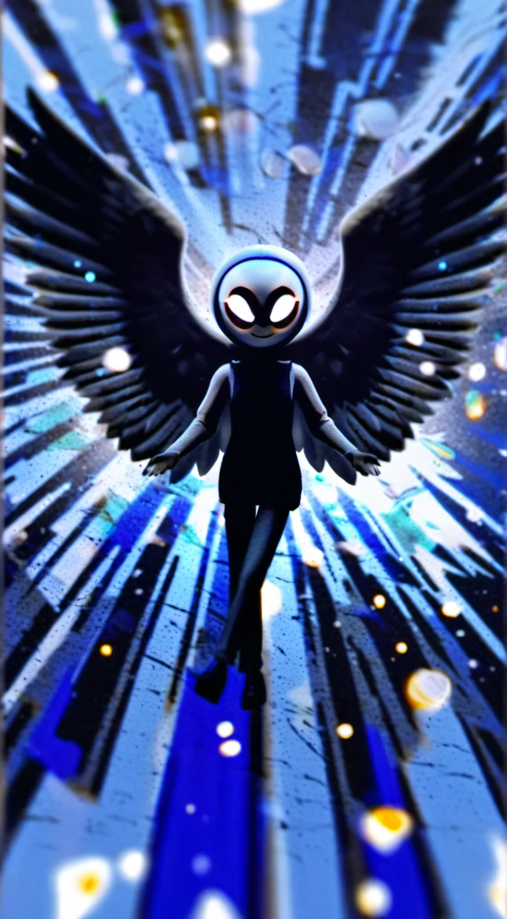 ai character: murder drones Ep 1 background