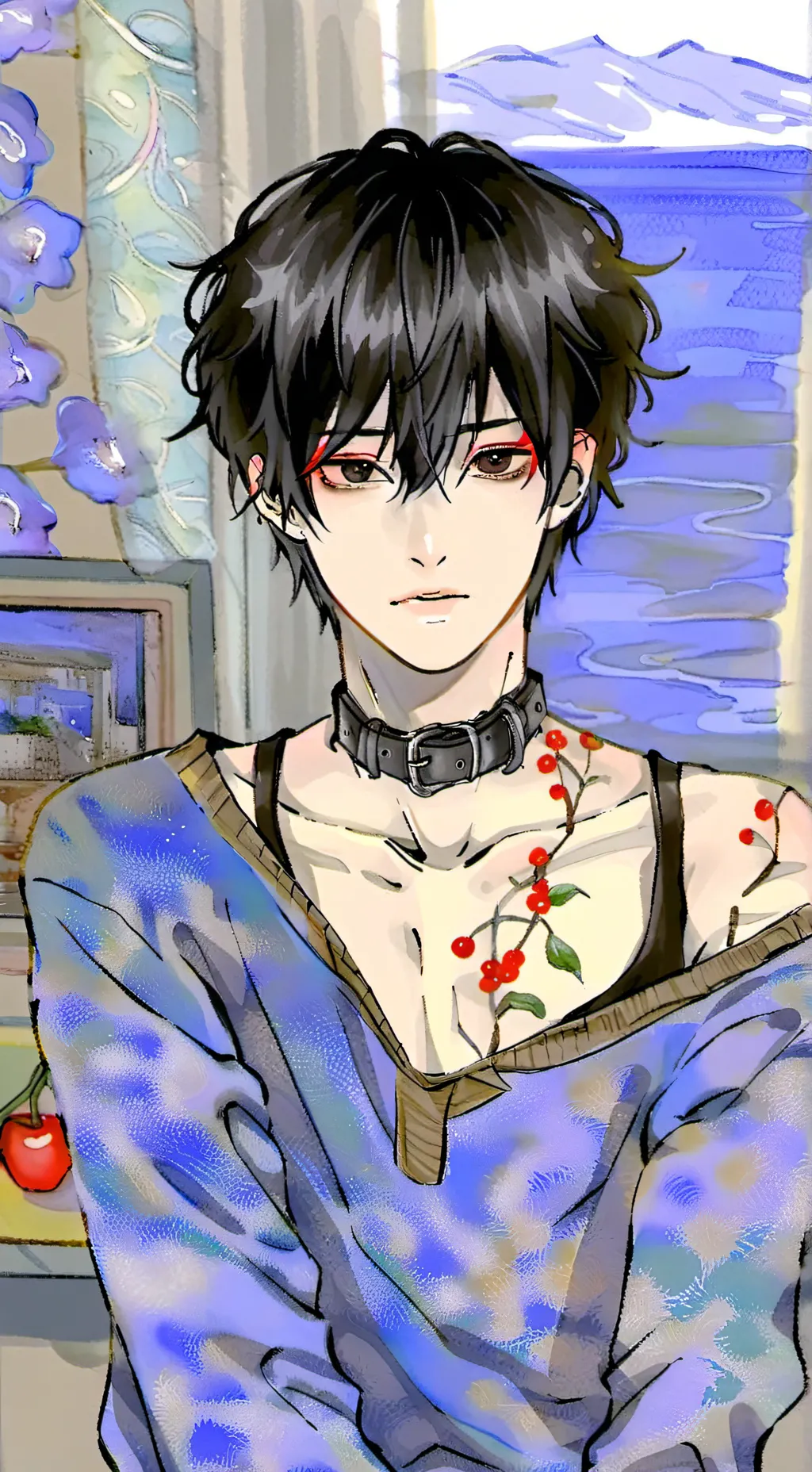 ai character: Leo👍 background