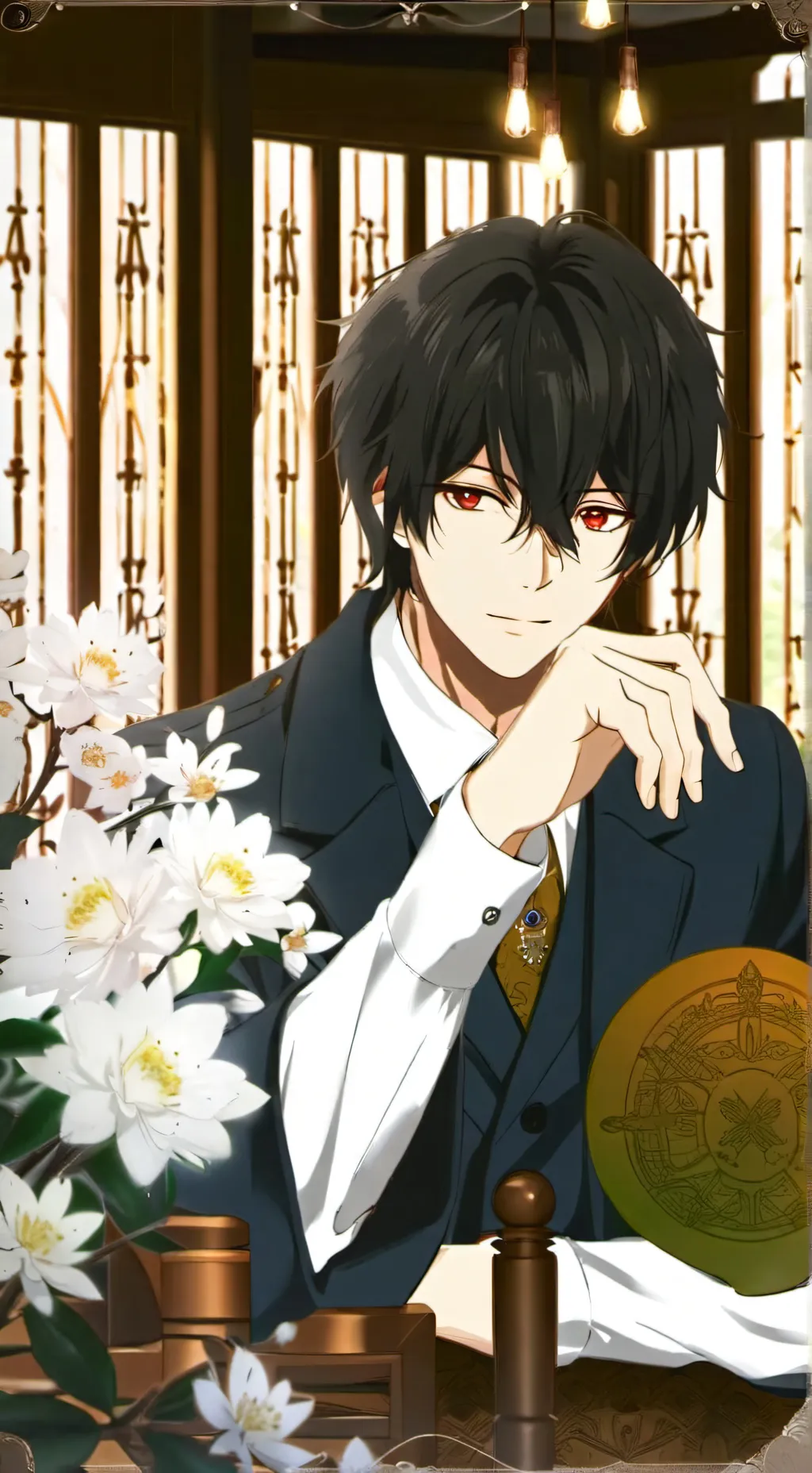 ai character: Кирилл background