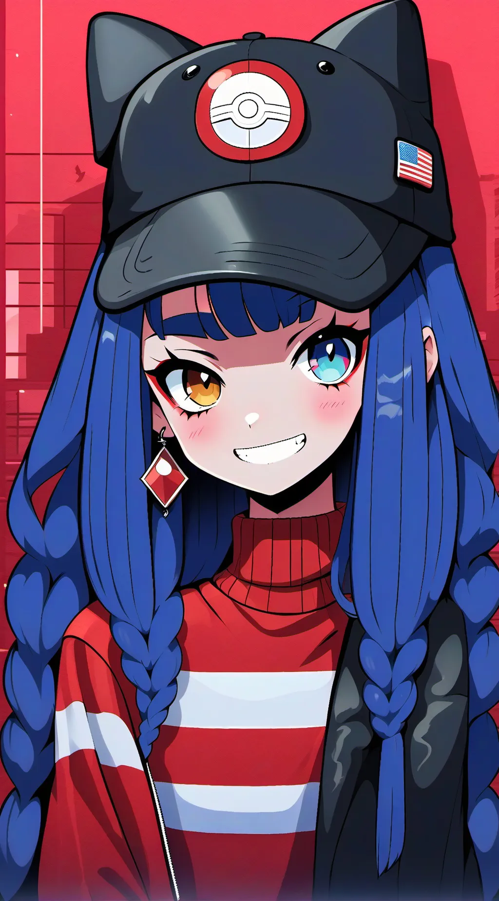 ai character: ⭐✨Кепочка💤⭐ background