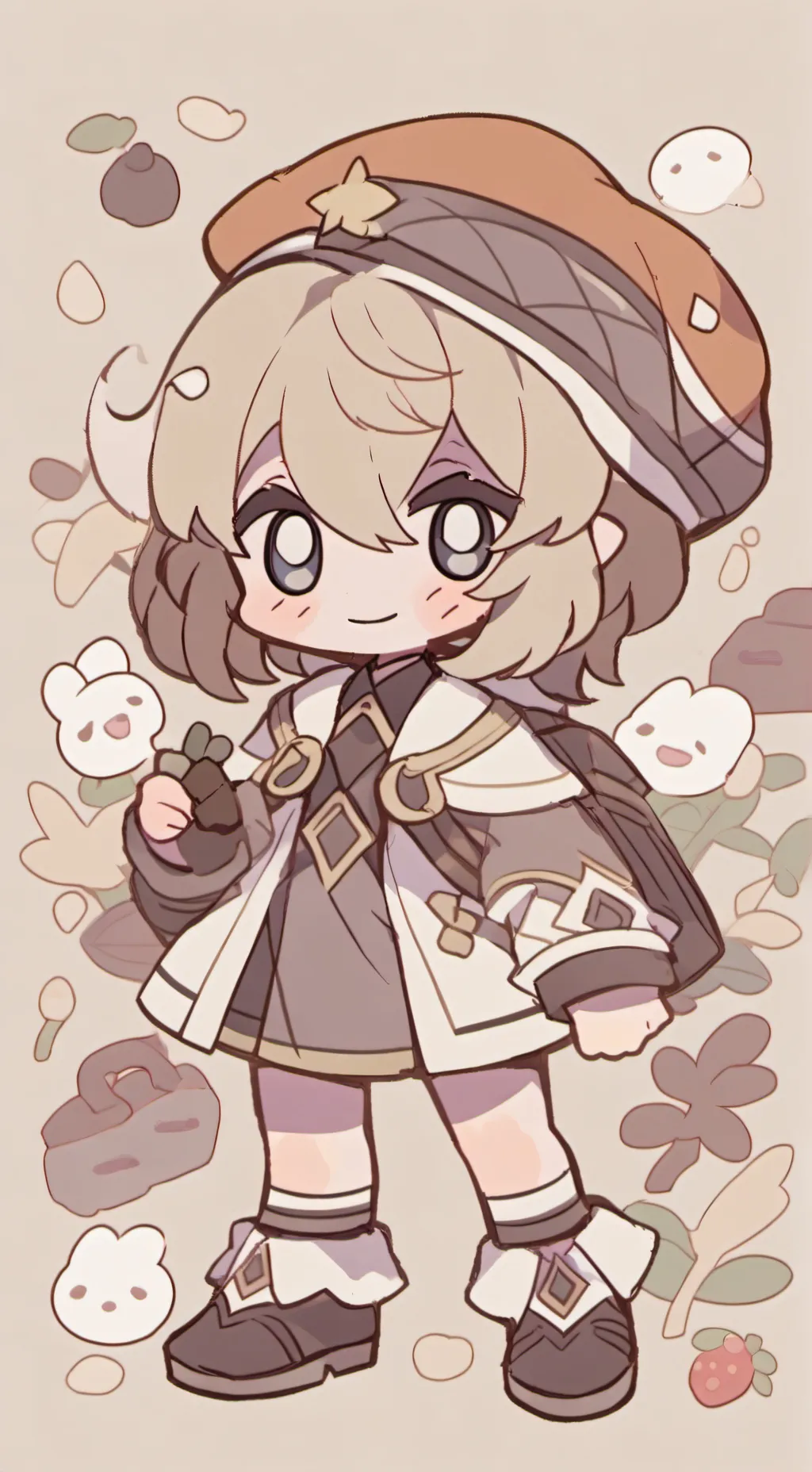 ai character: Md background