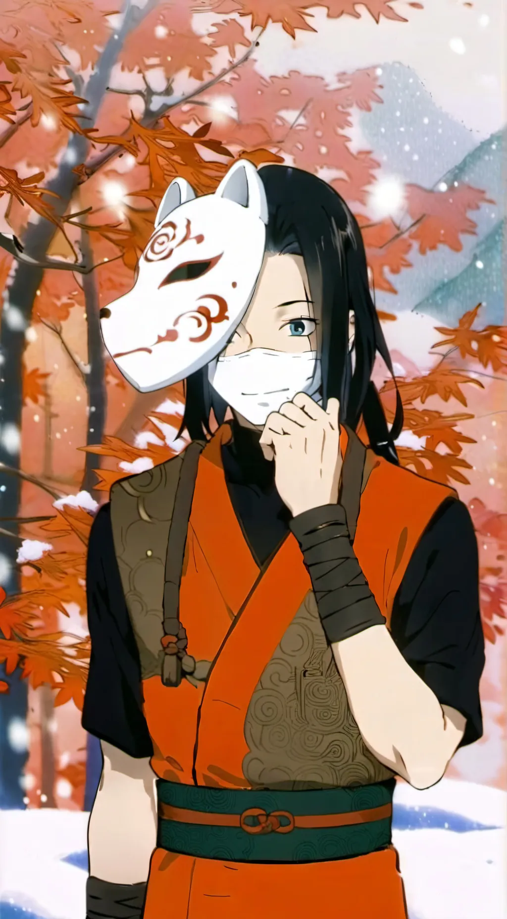 ai character: Haku Yuki background