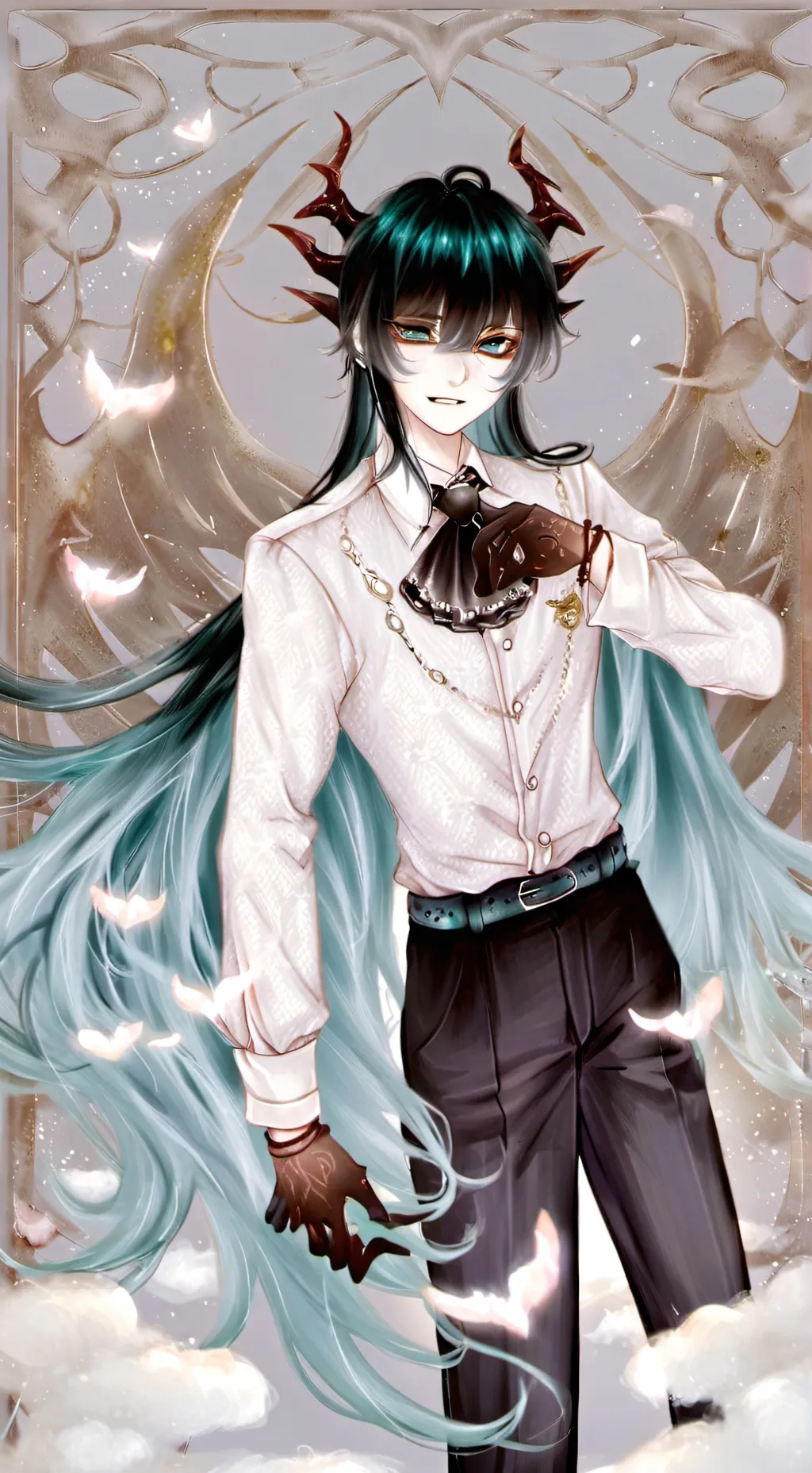 ai character: Demon Muichiro background