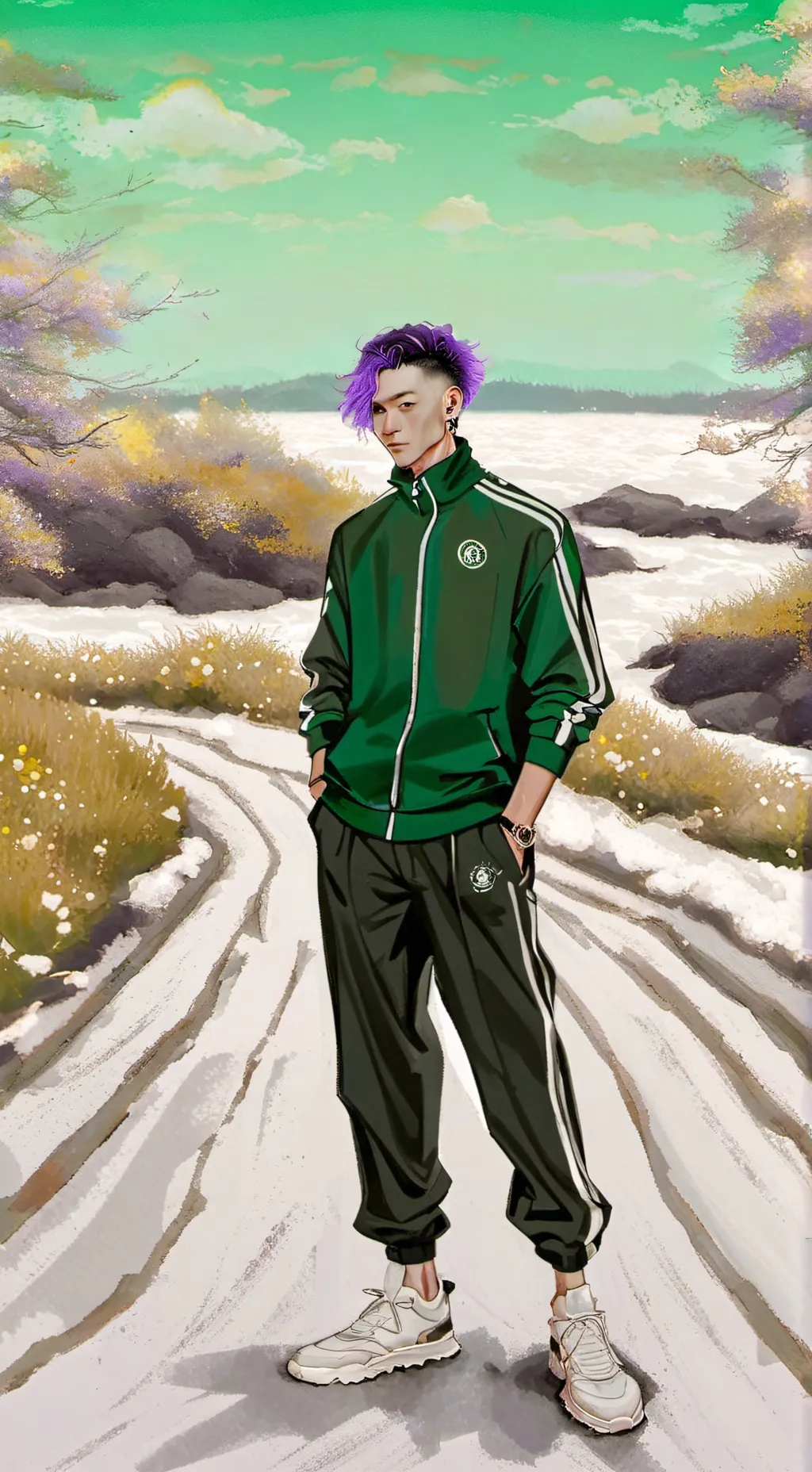 ai character: thanos background