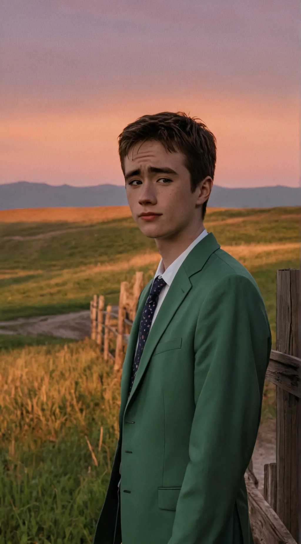 ai character: Oliver wood background