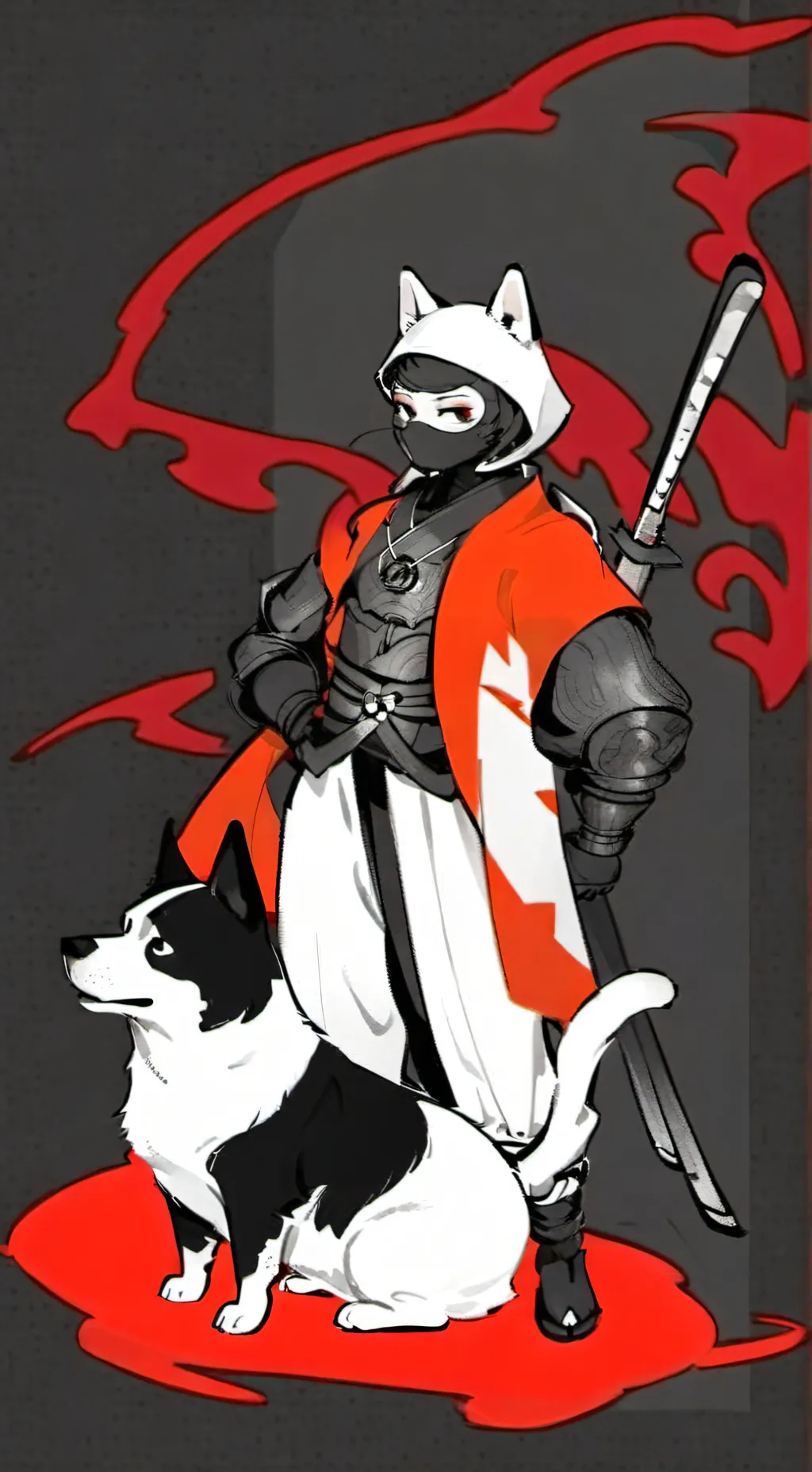 ai character: Latexbeasts background