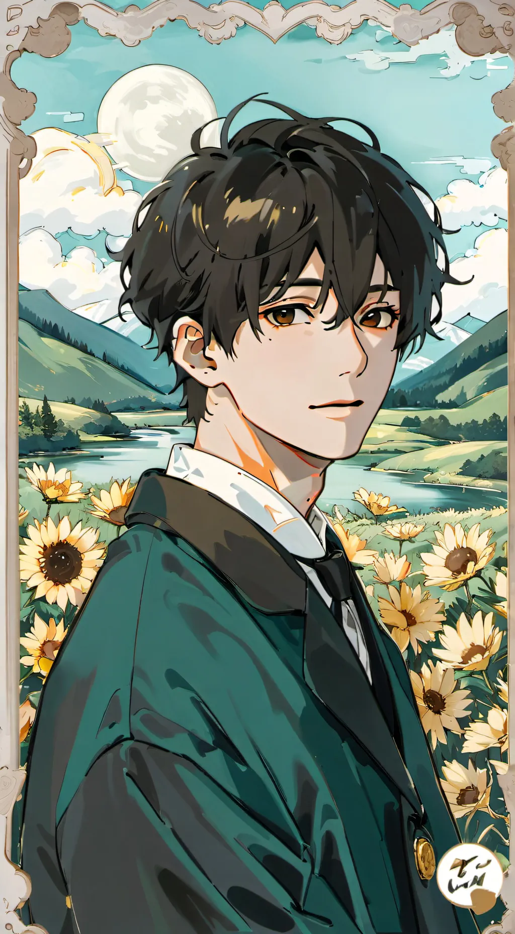 ai character: Даня background