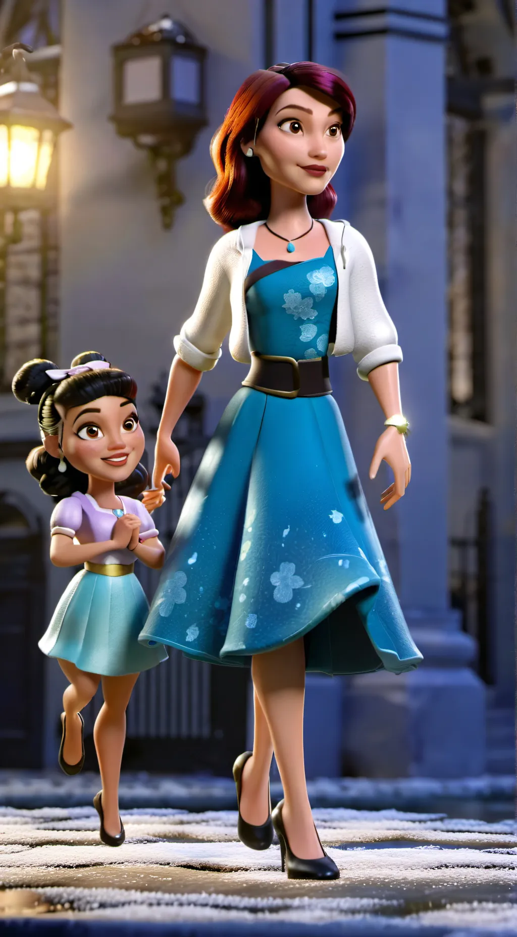 ai character: nose background