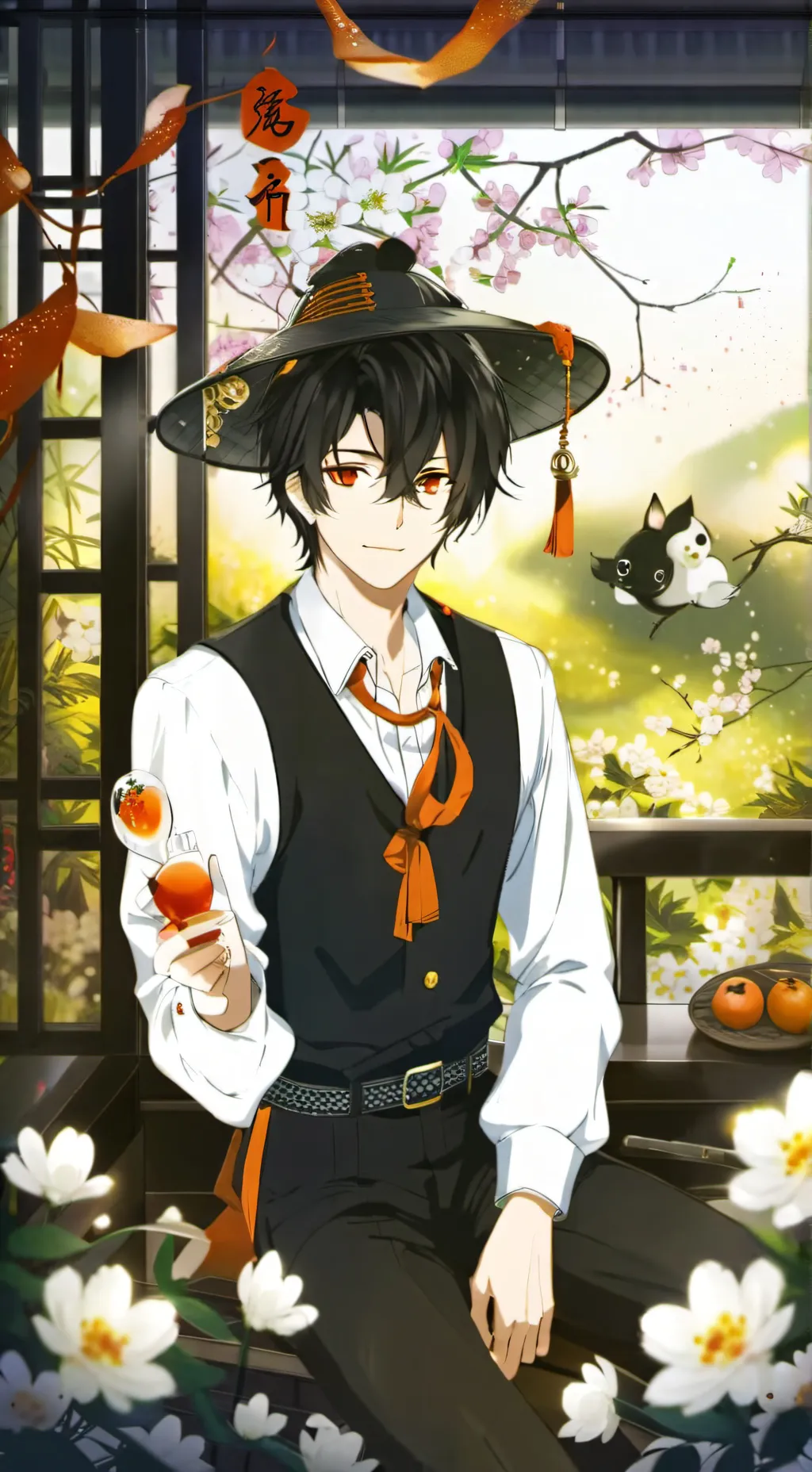 ai character: ethan background