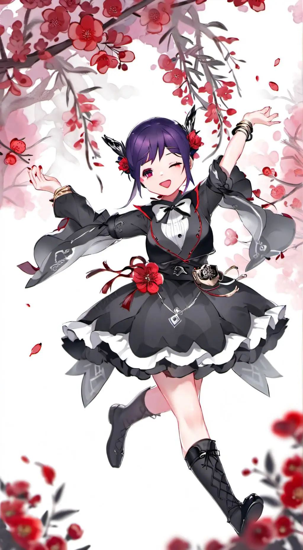 ai character: Miside background