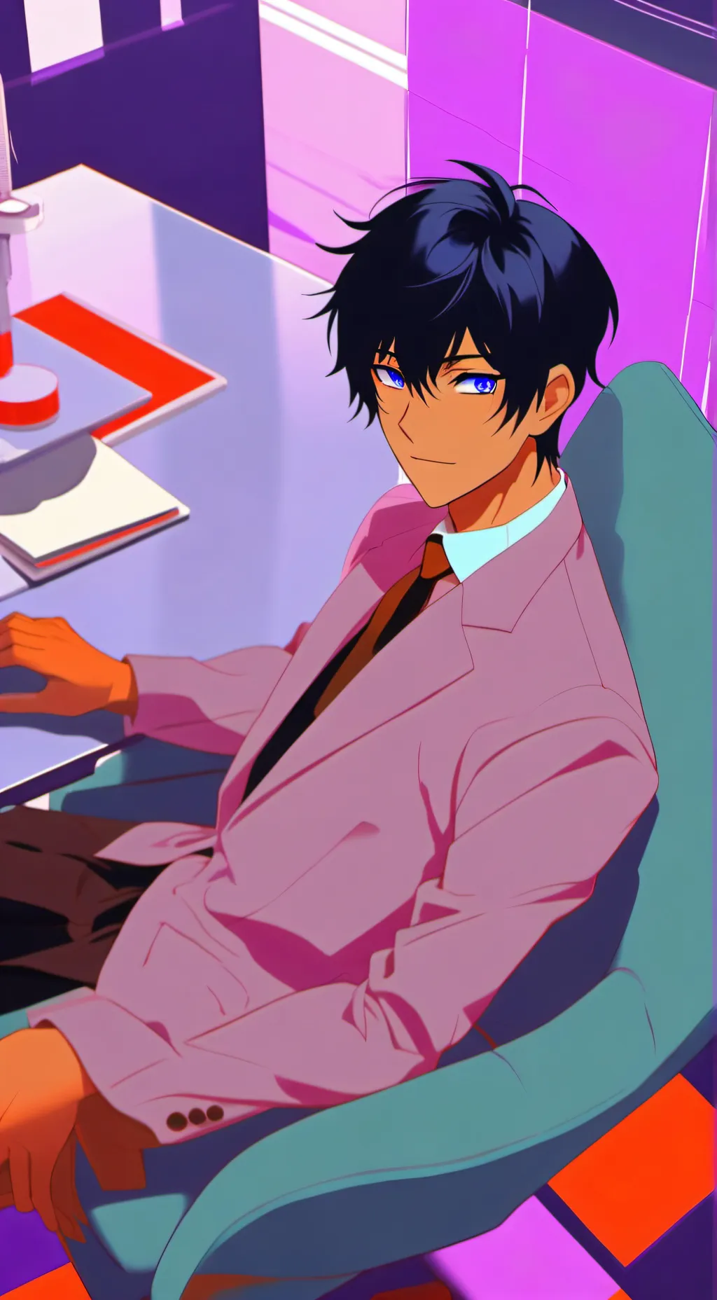 ai character: Akira background