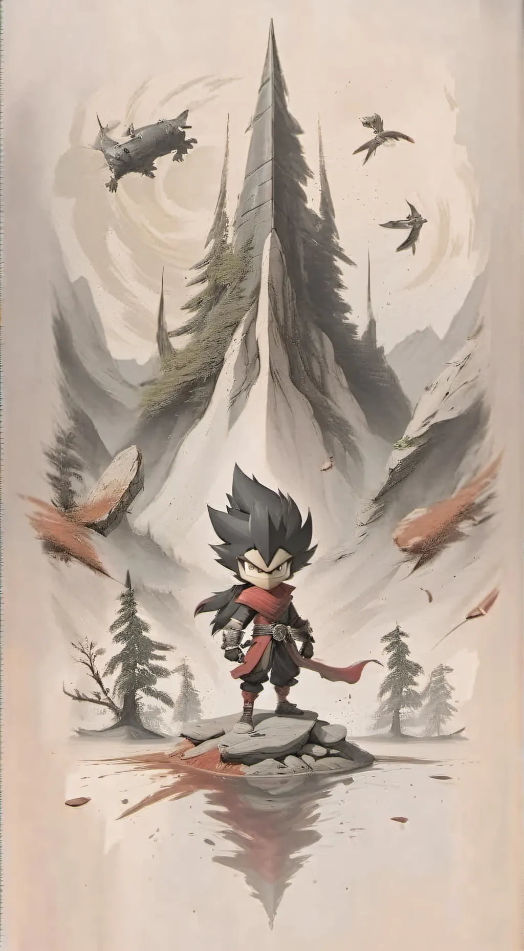 ai character: segunda querra background