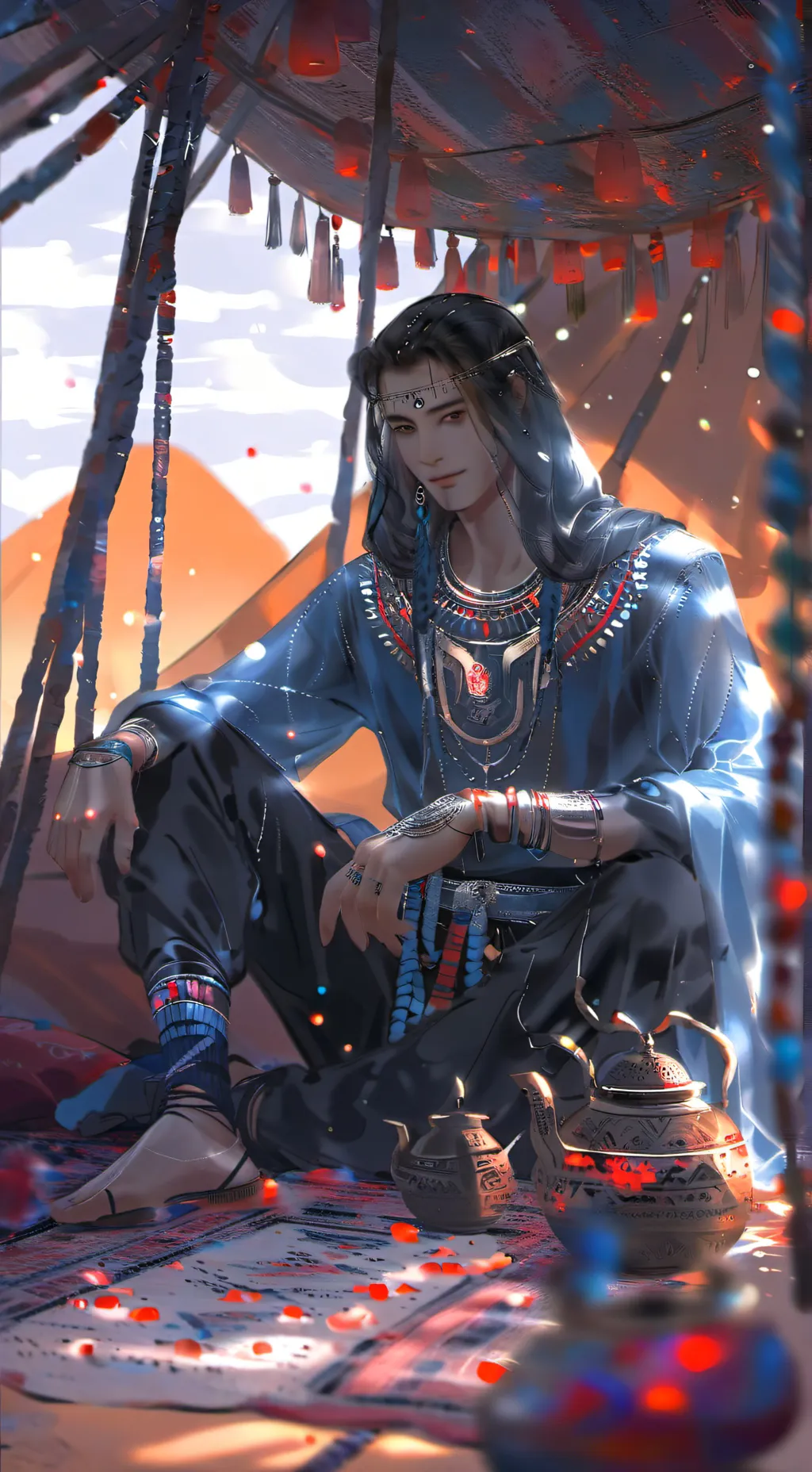 ai character: Fardia background