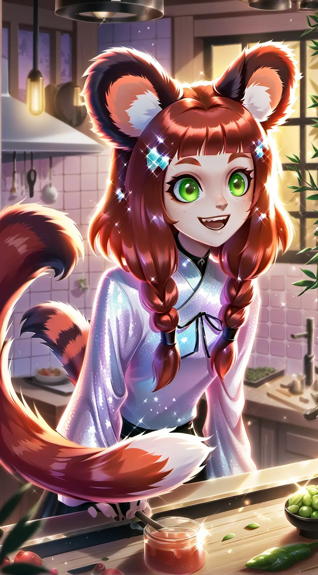 ai character: Russet Whisker background