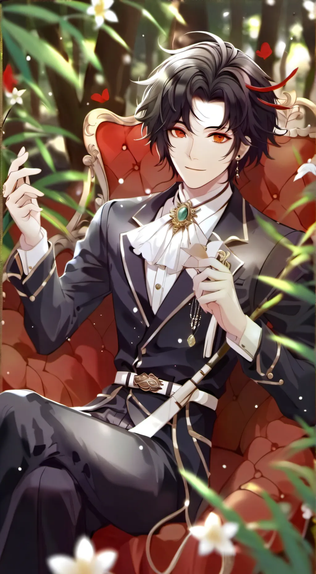 ai character: axel background