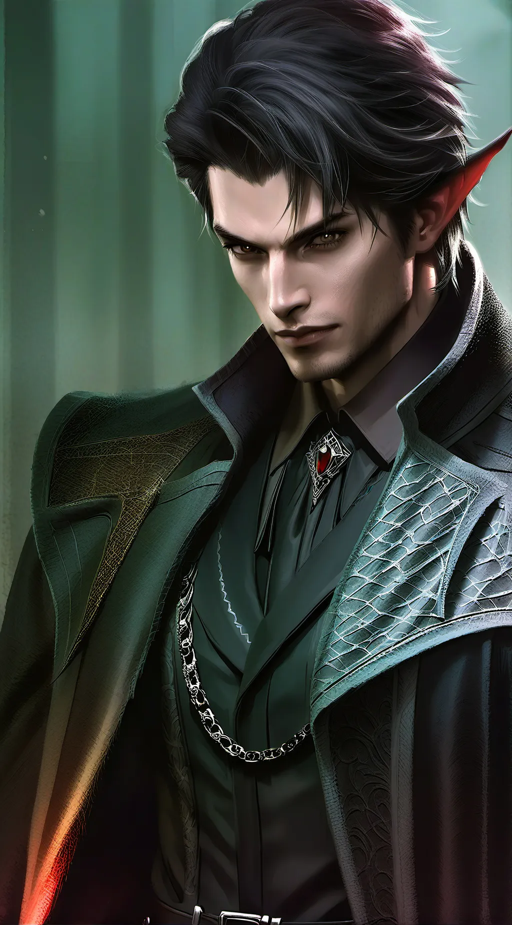 ai character: Alaric  background