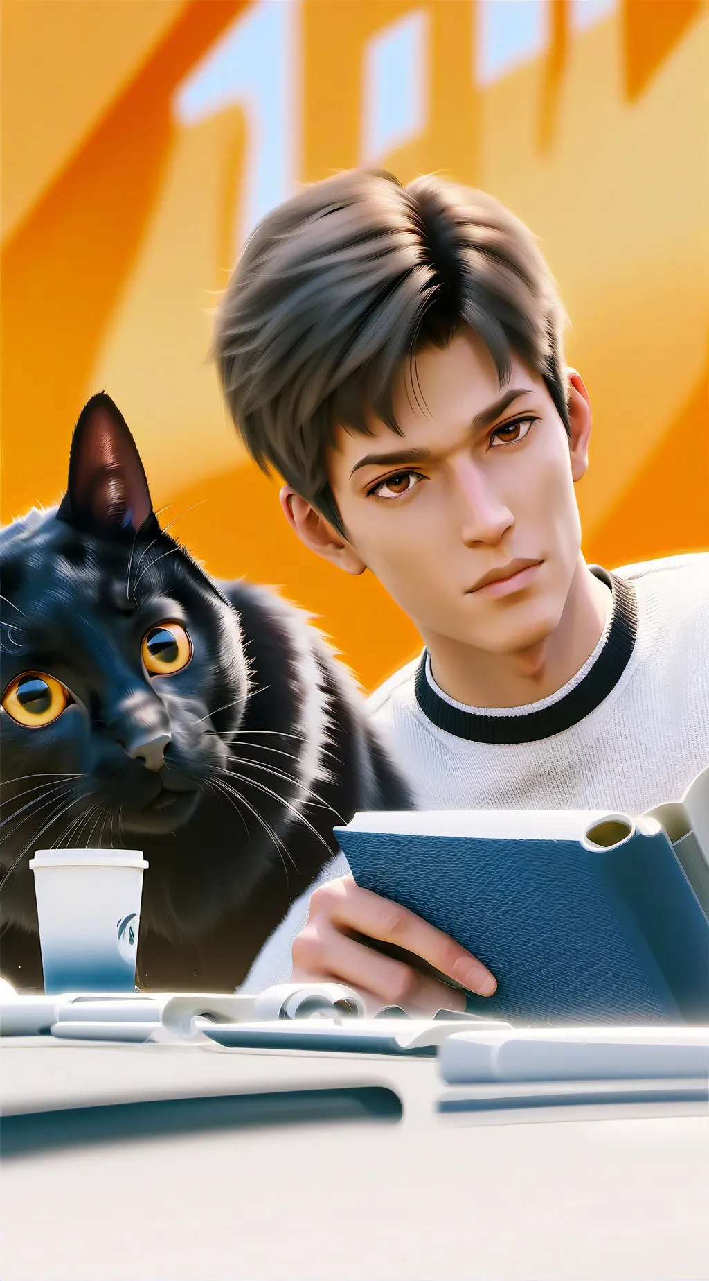 ai character: pomni background