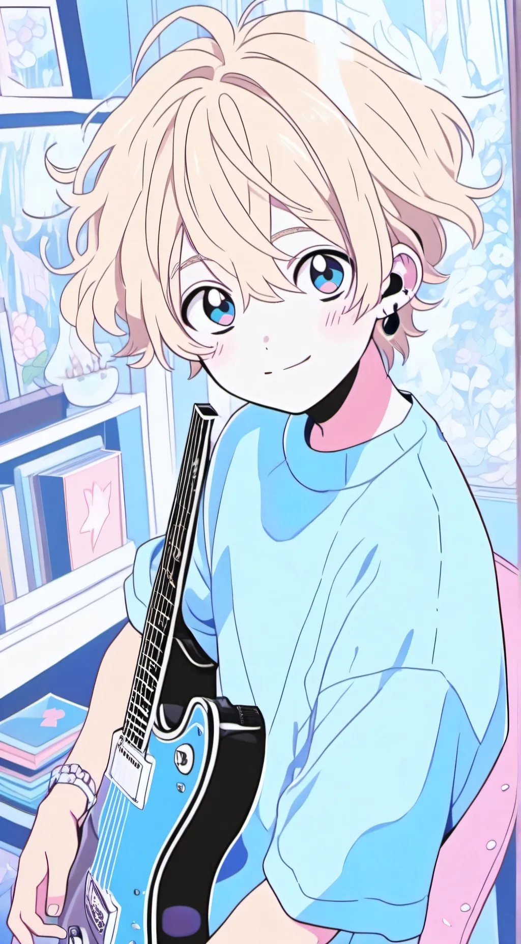 ai character: Ricky Phantom background