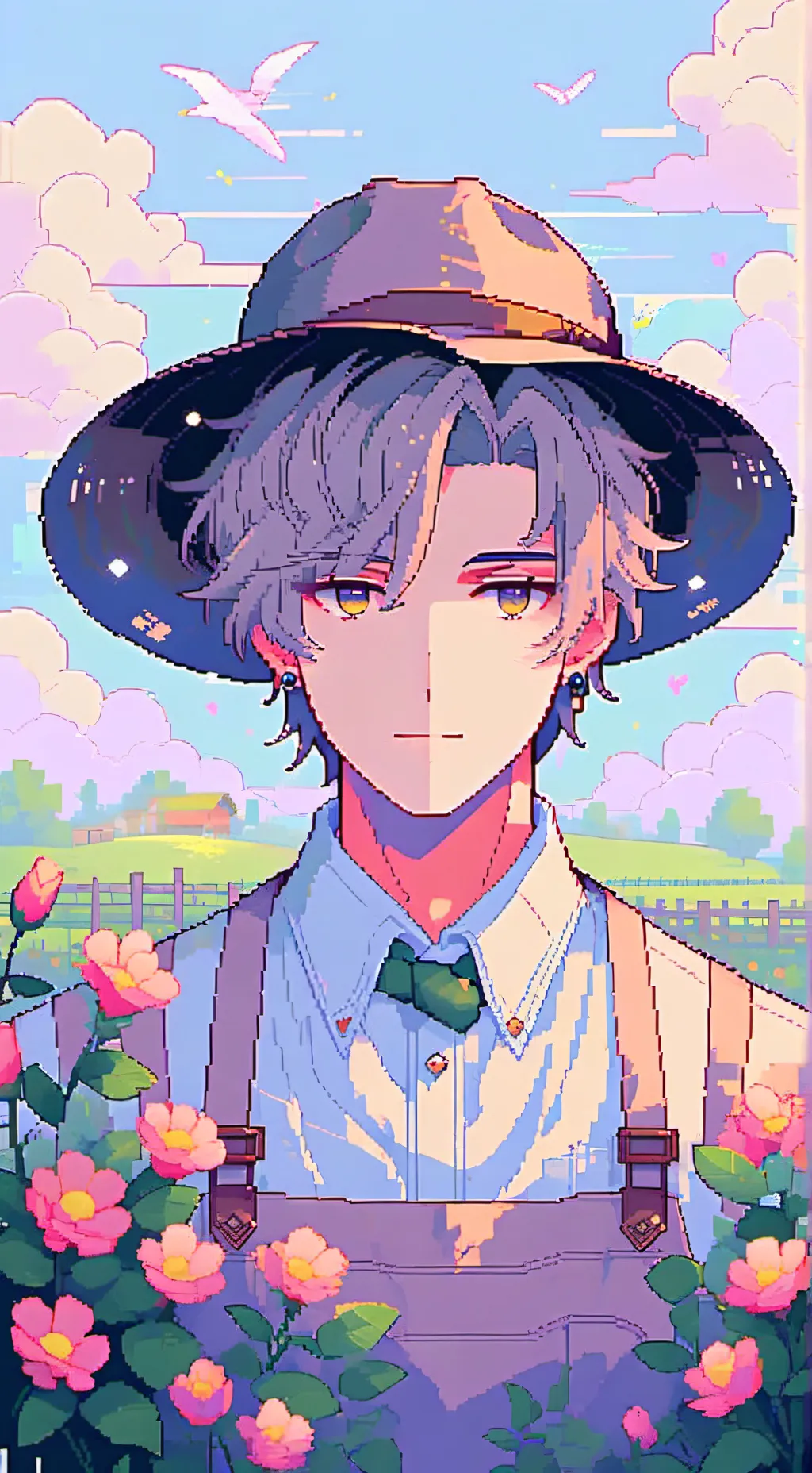 ai character: ✨Alec Hickory 🌾 background