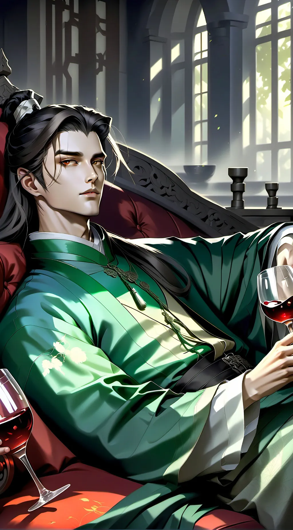 ai character: Wei background