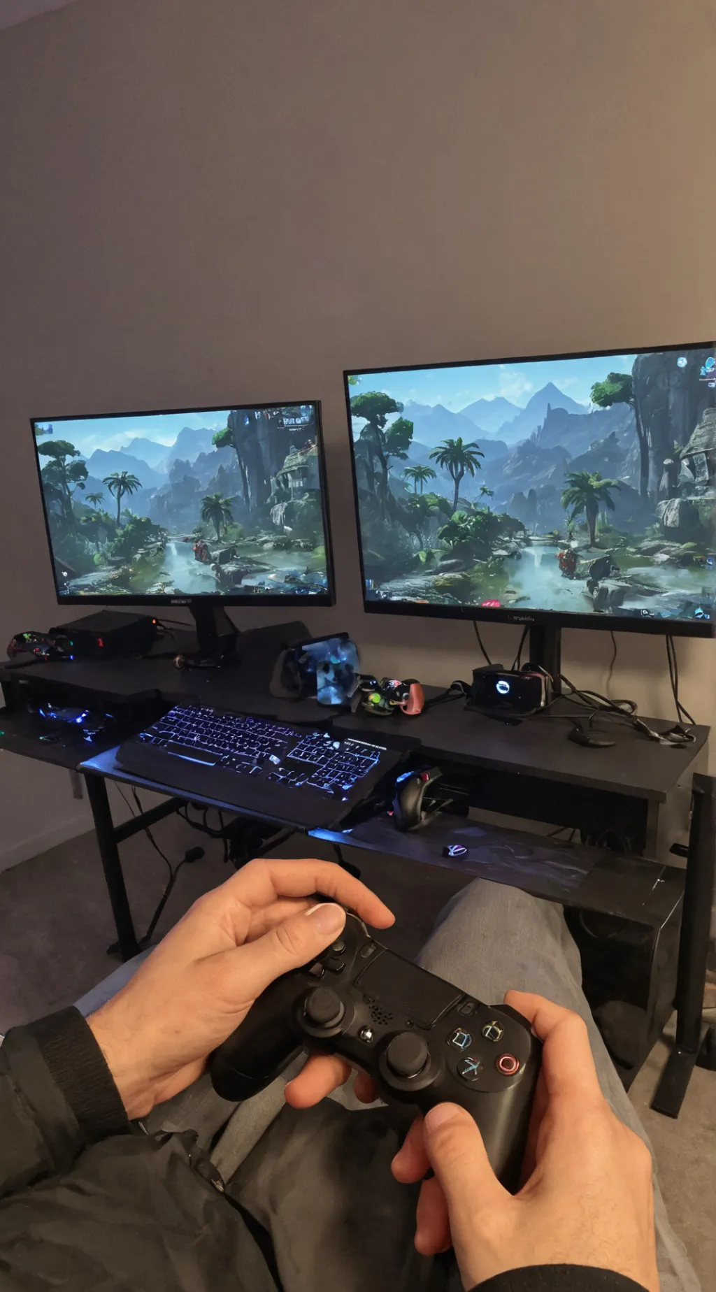 ai character: omegle background