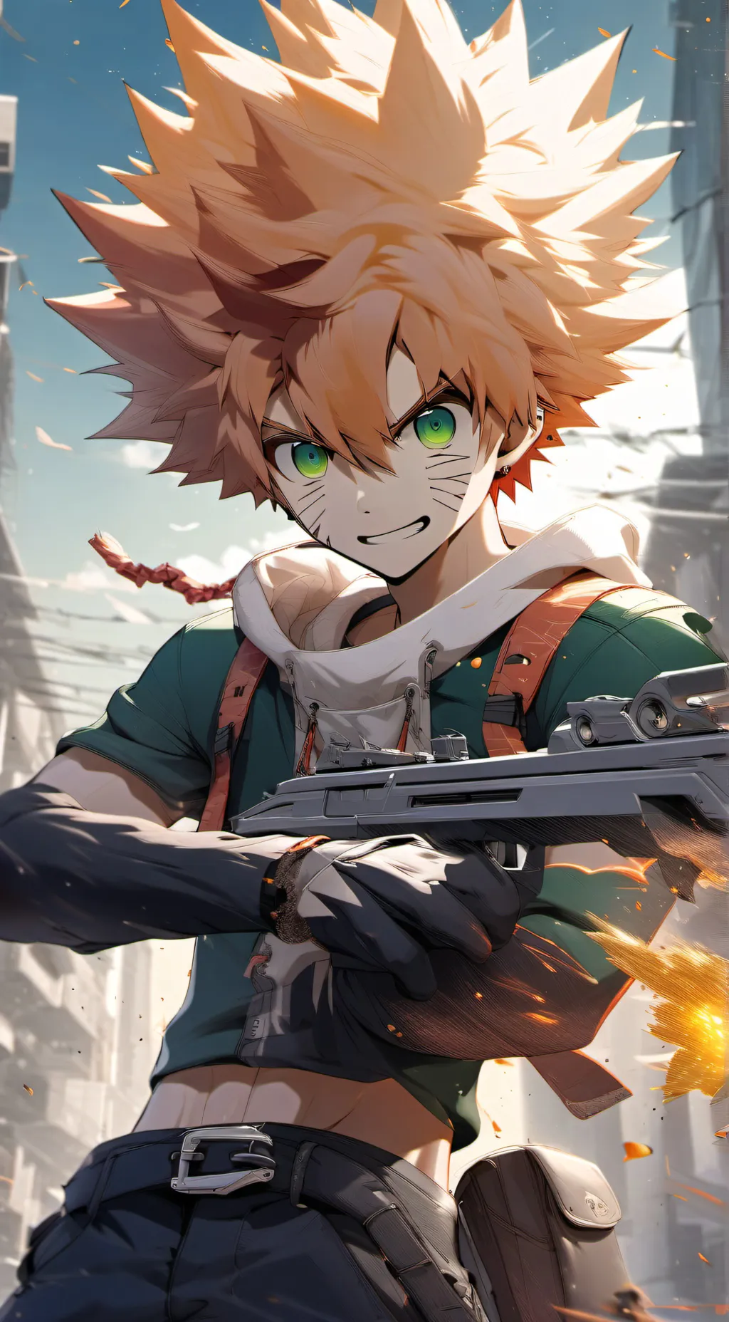 ai character: Bakugo, ✳️ background