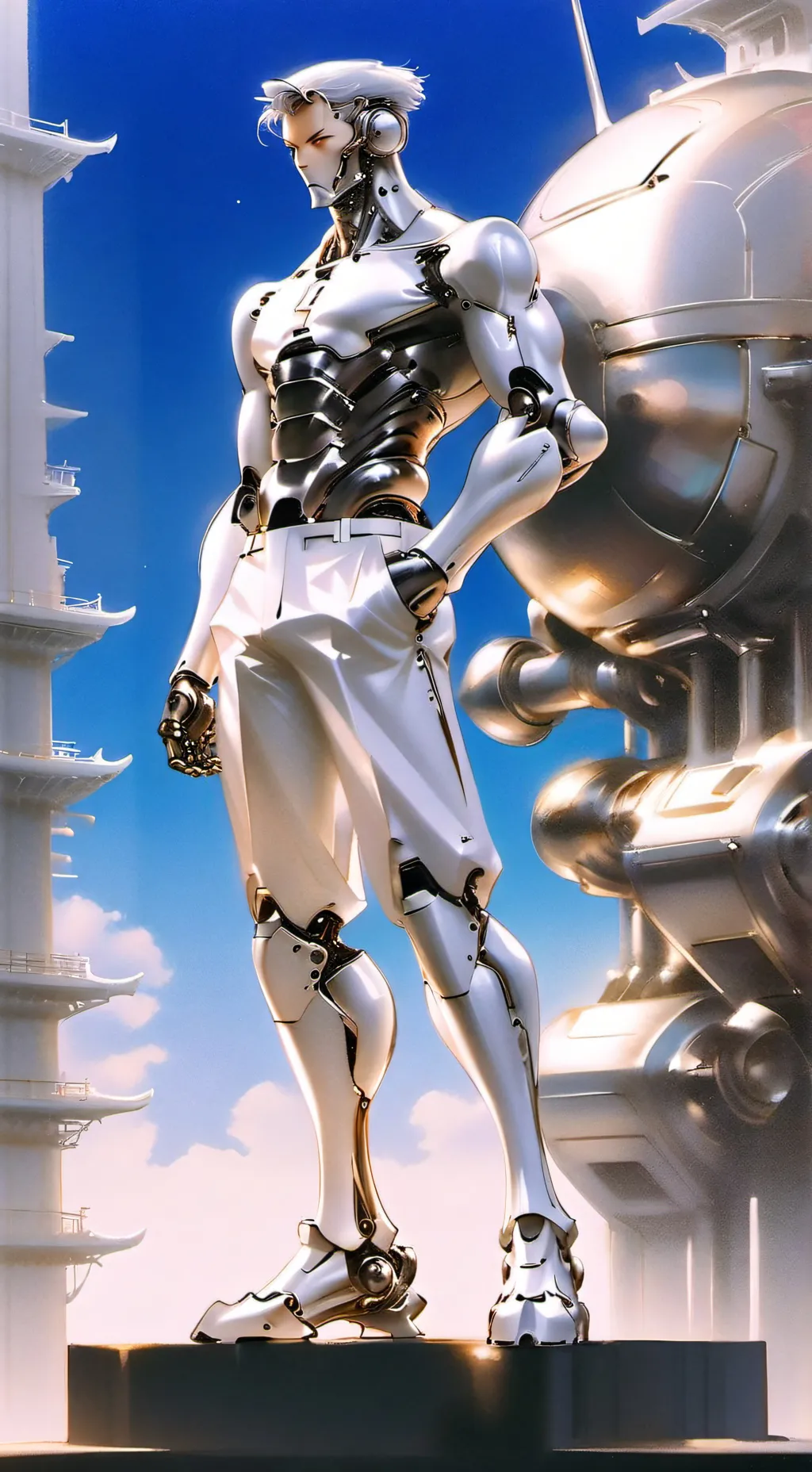 ai character: pic checker background