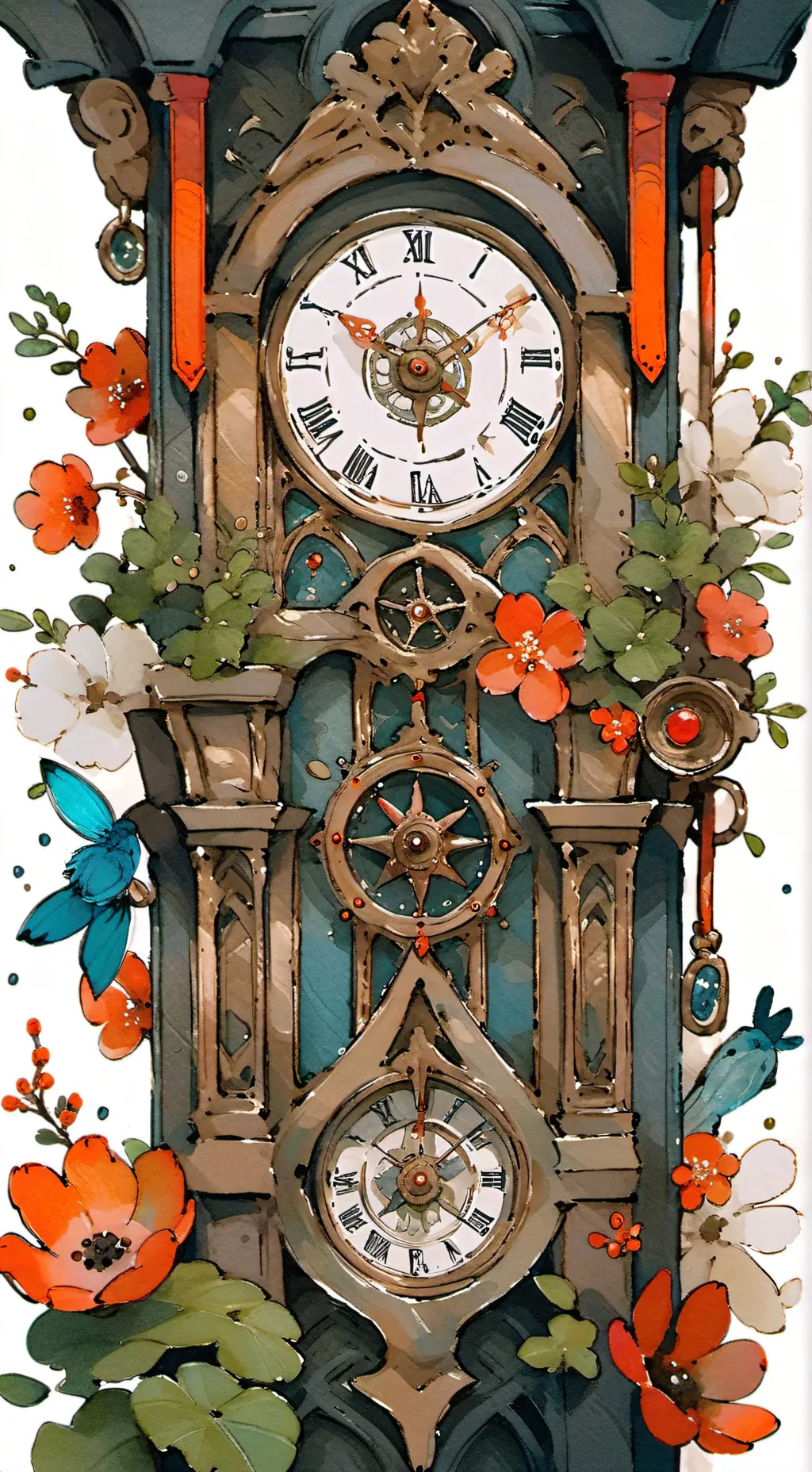 ai character: hashiras em rond 6 background