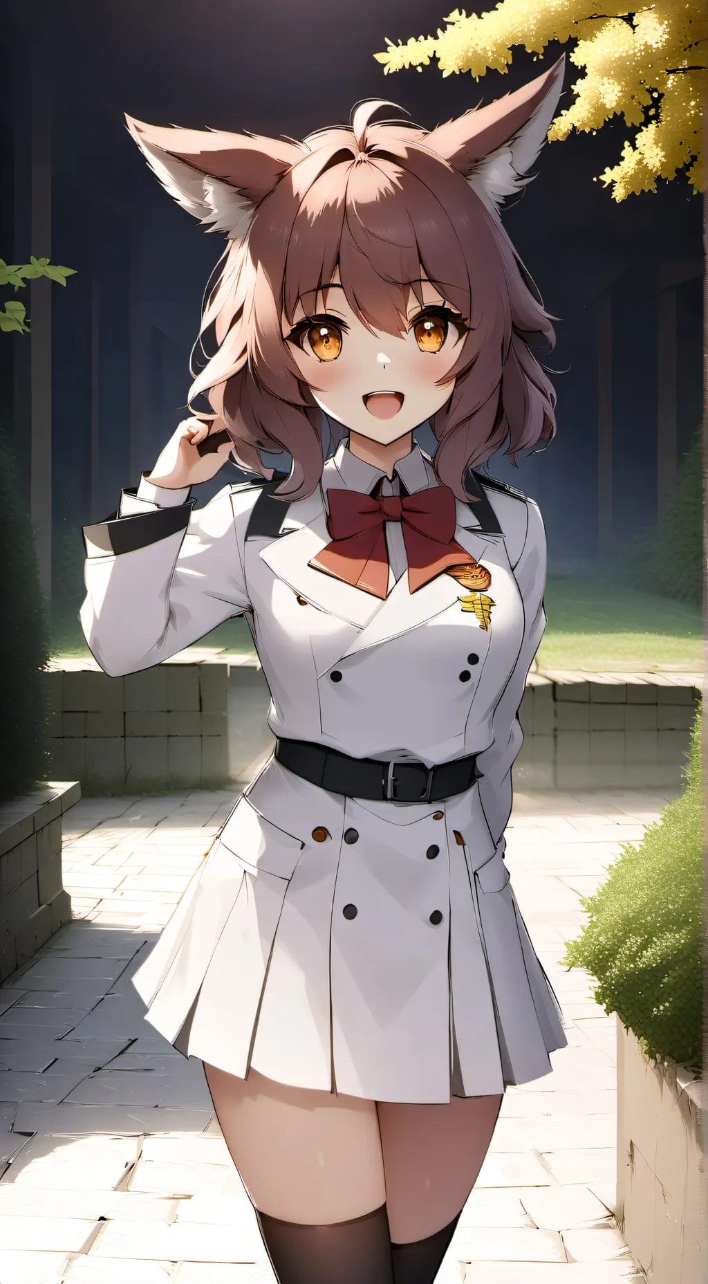 ai character: Aurora  background