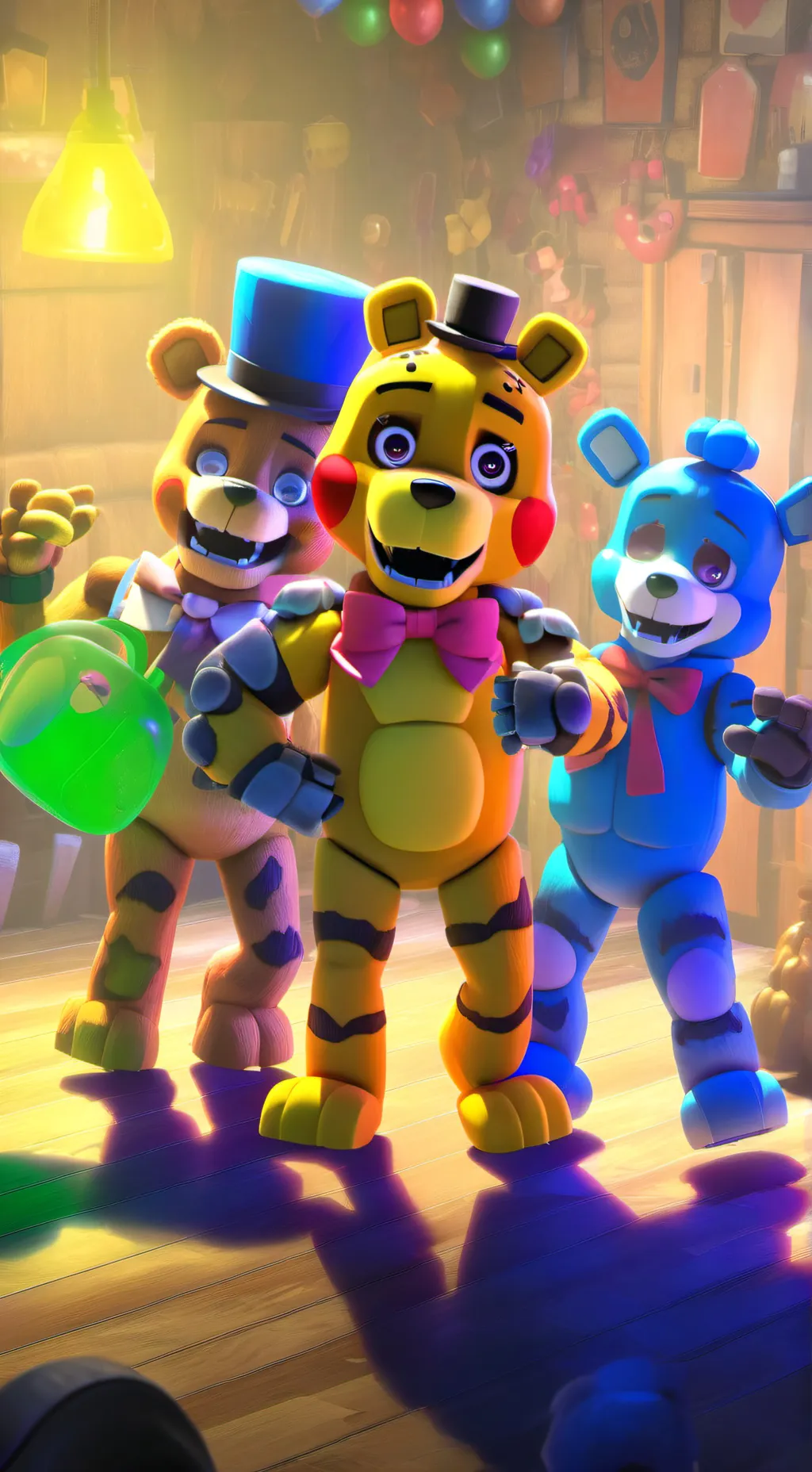 ai character: fnaf jump background