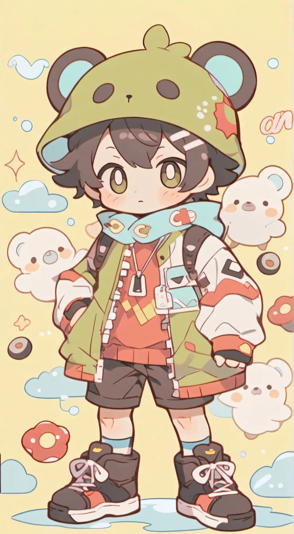 ai character: amor prohibido  background