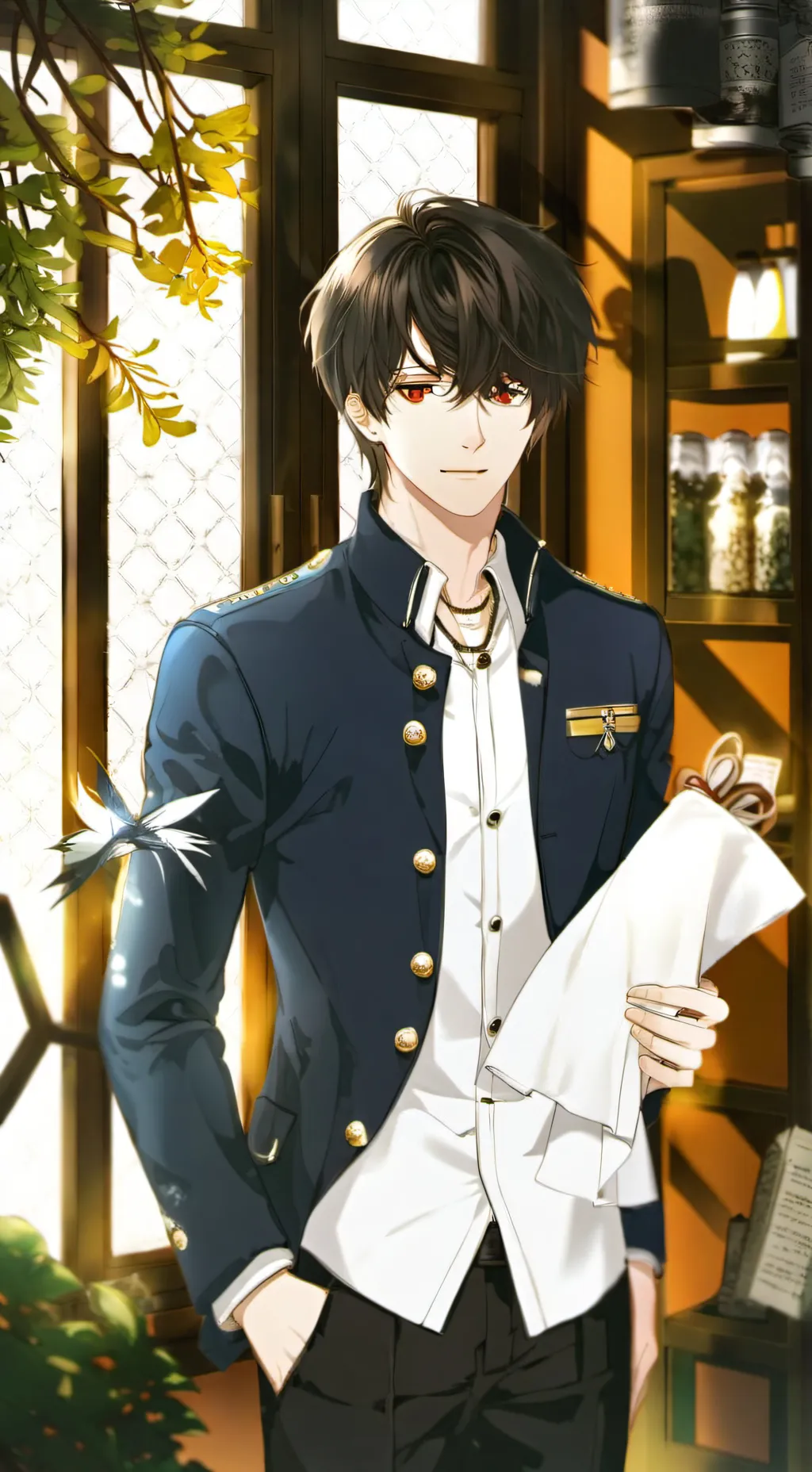 ai character: Luke background