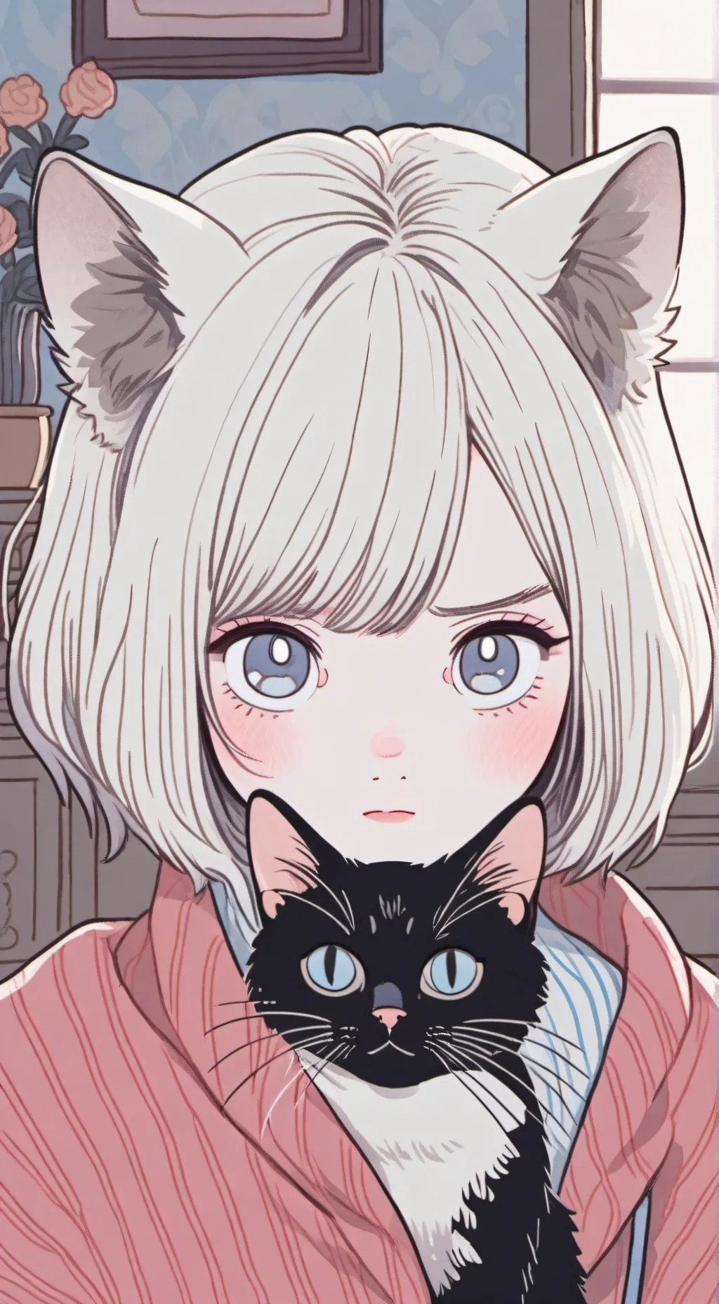 ai character: Whiskers background