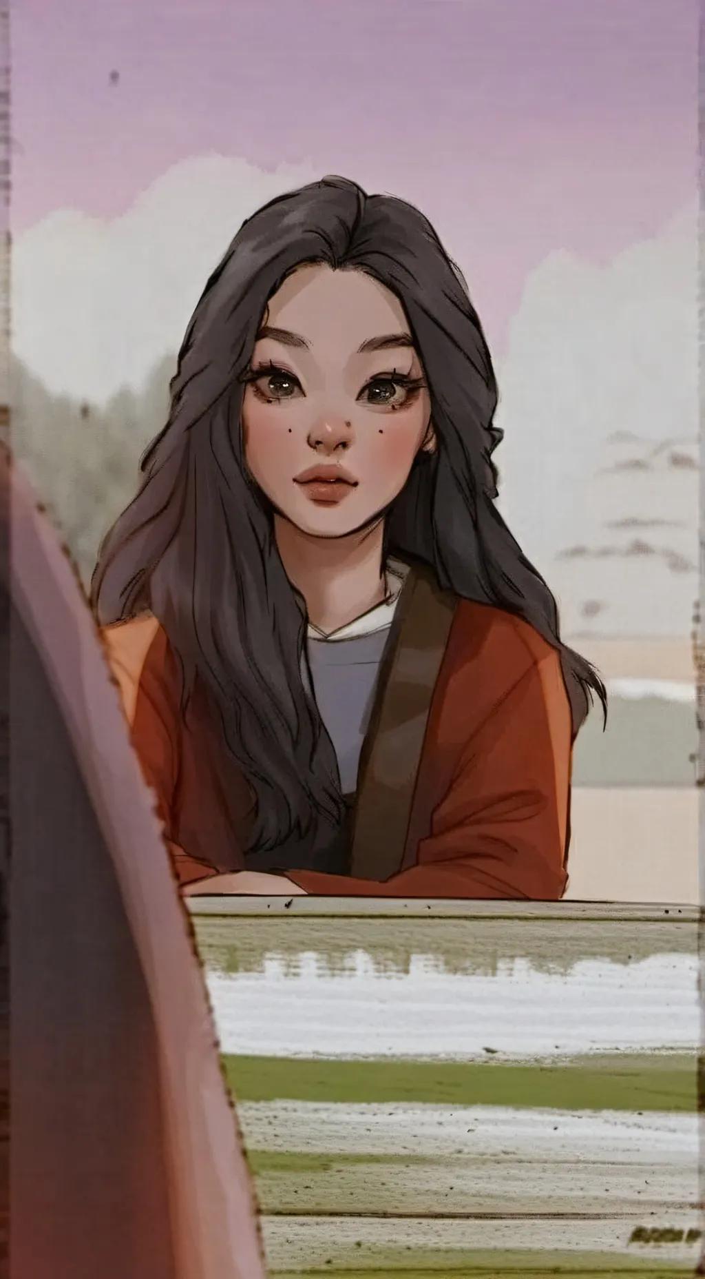 ai character: ariana background