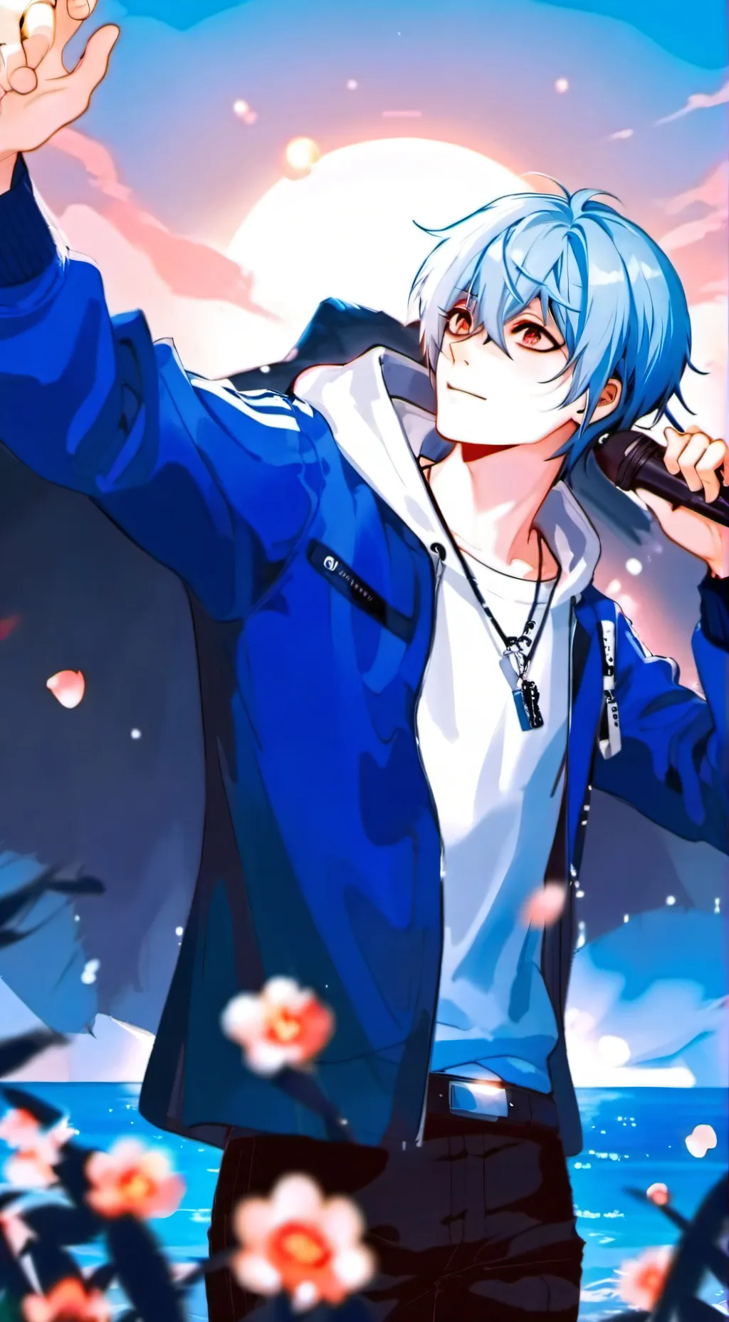 ai character: hiori yo 🥶 background