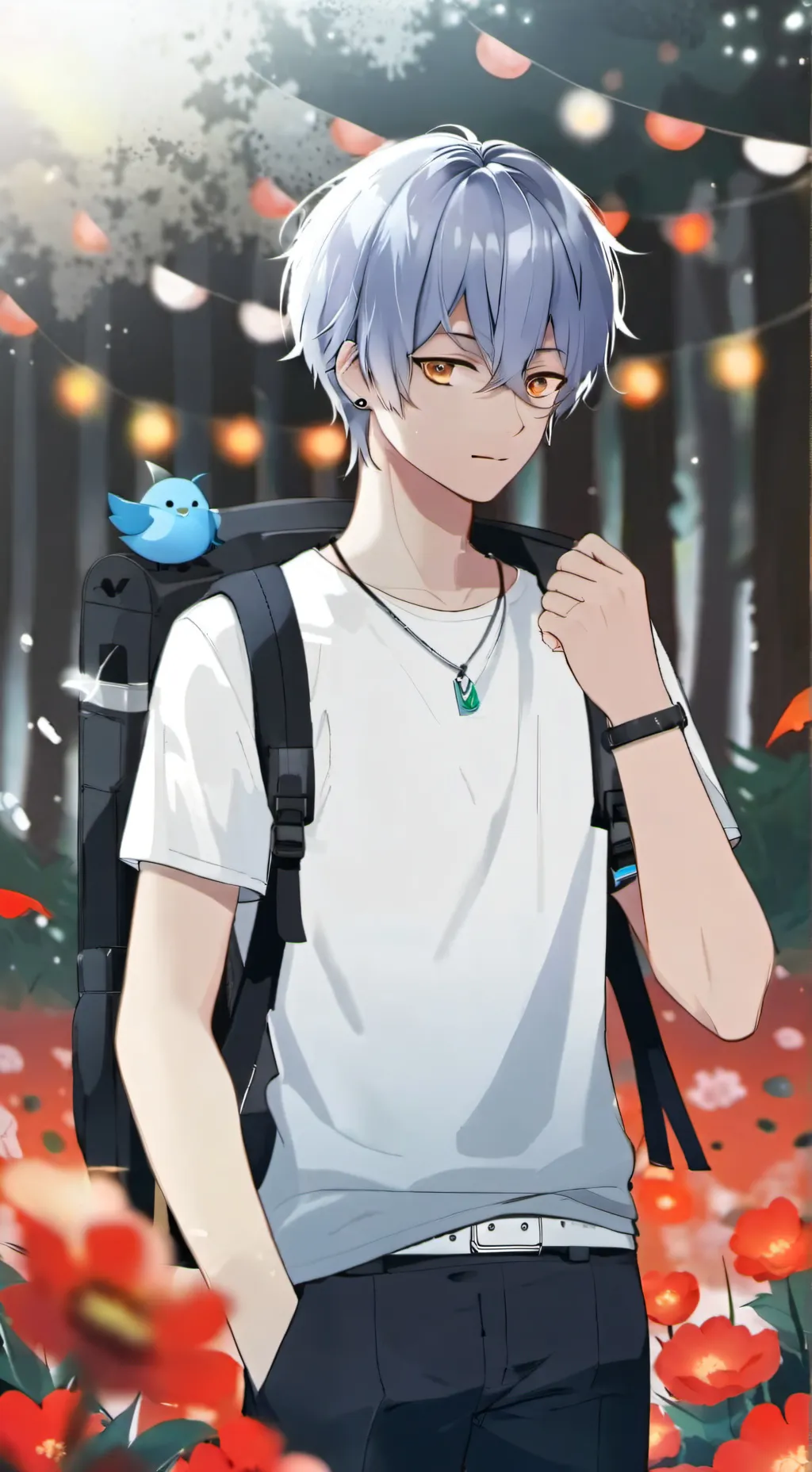 ai character: Ash background