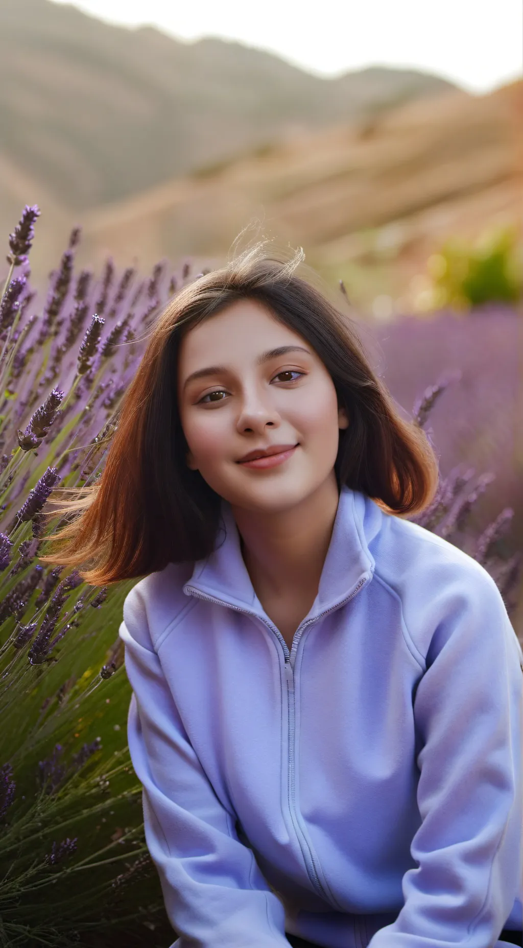 ai character: Cherry background