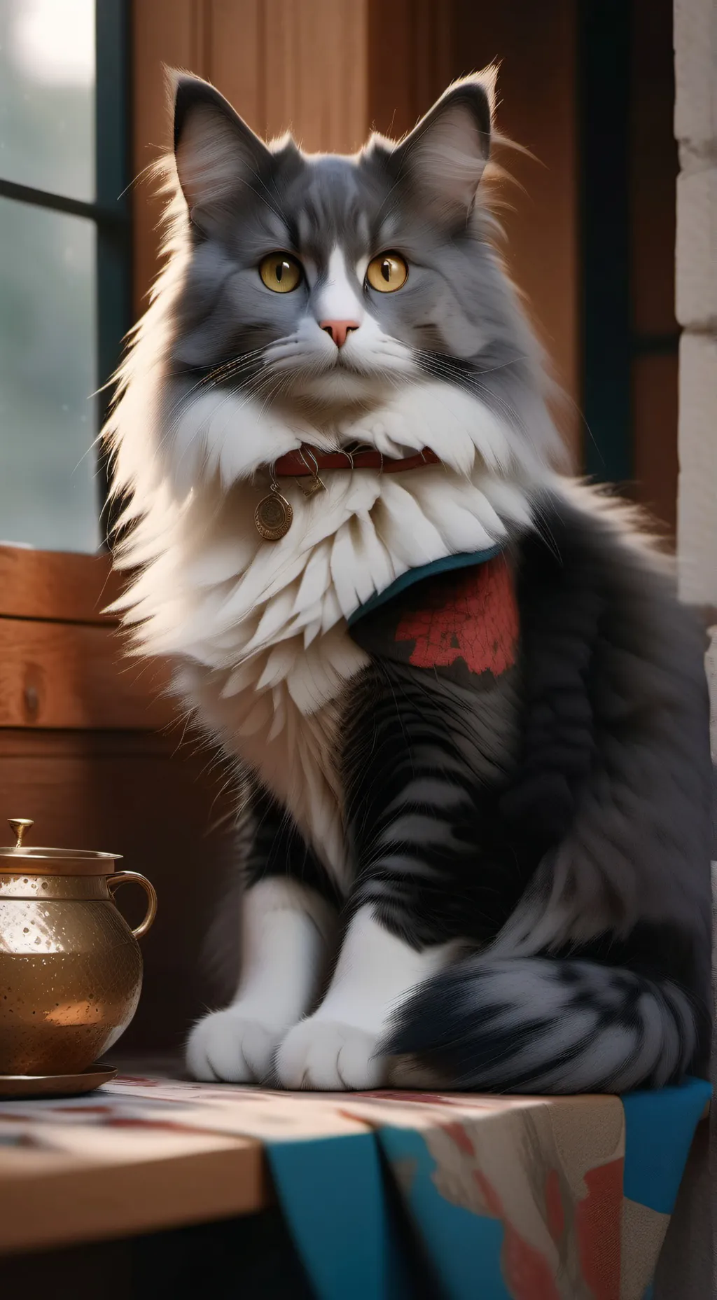 ai character: micha background