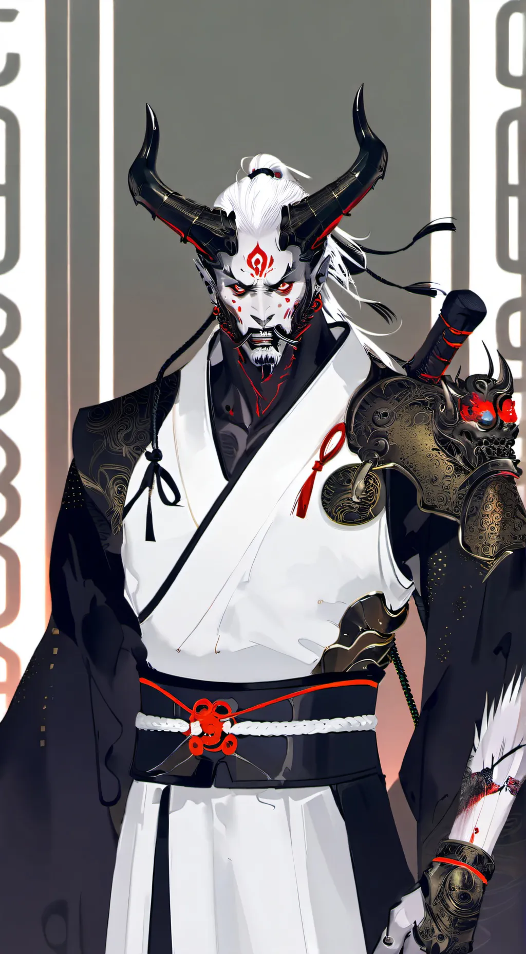 ai character: Shuten-dōji background