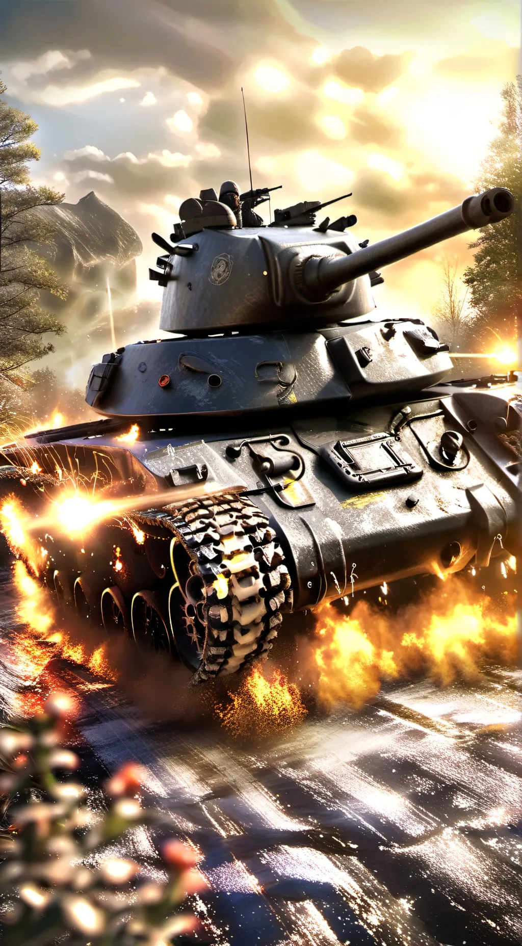 ai character: WAR TANK background